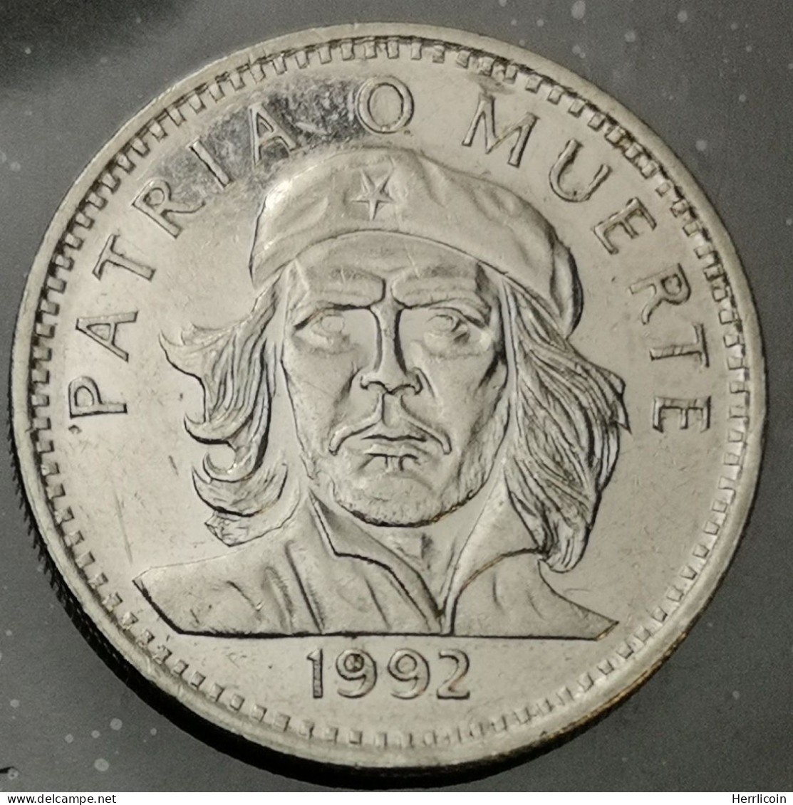 Monnaie Cuba - 1992 - 3 Pesos Che Guevara Acier - Cuba