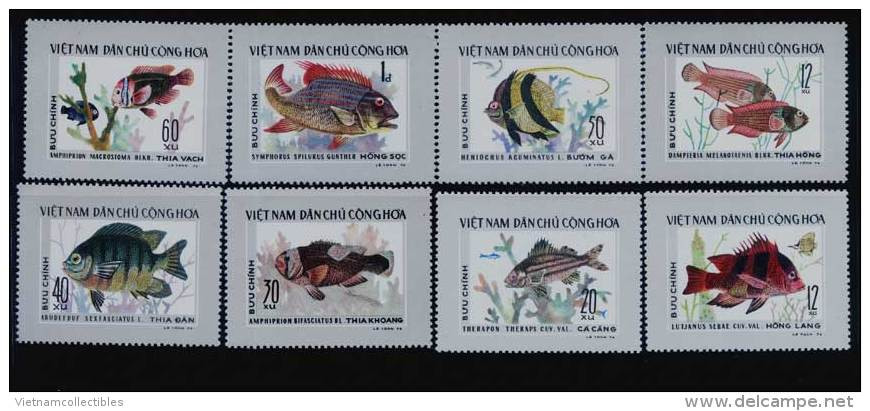 Vietnam Viet Nam MNH Perf Stamps 1976 : Salt-water Fishes / Fish (Ms315) - Vietnam