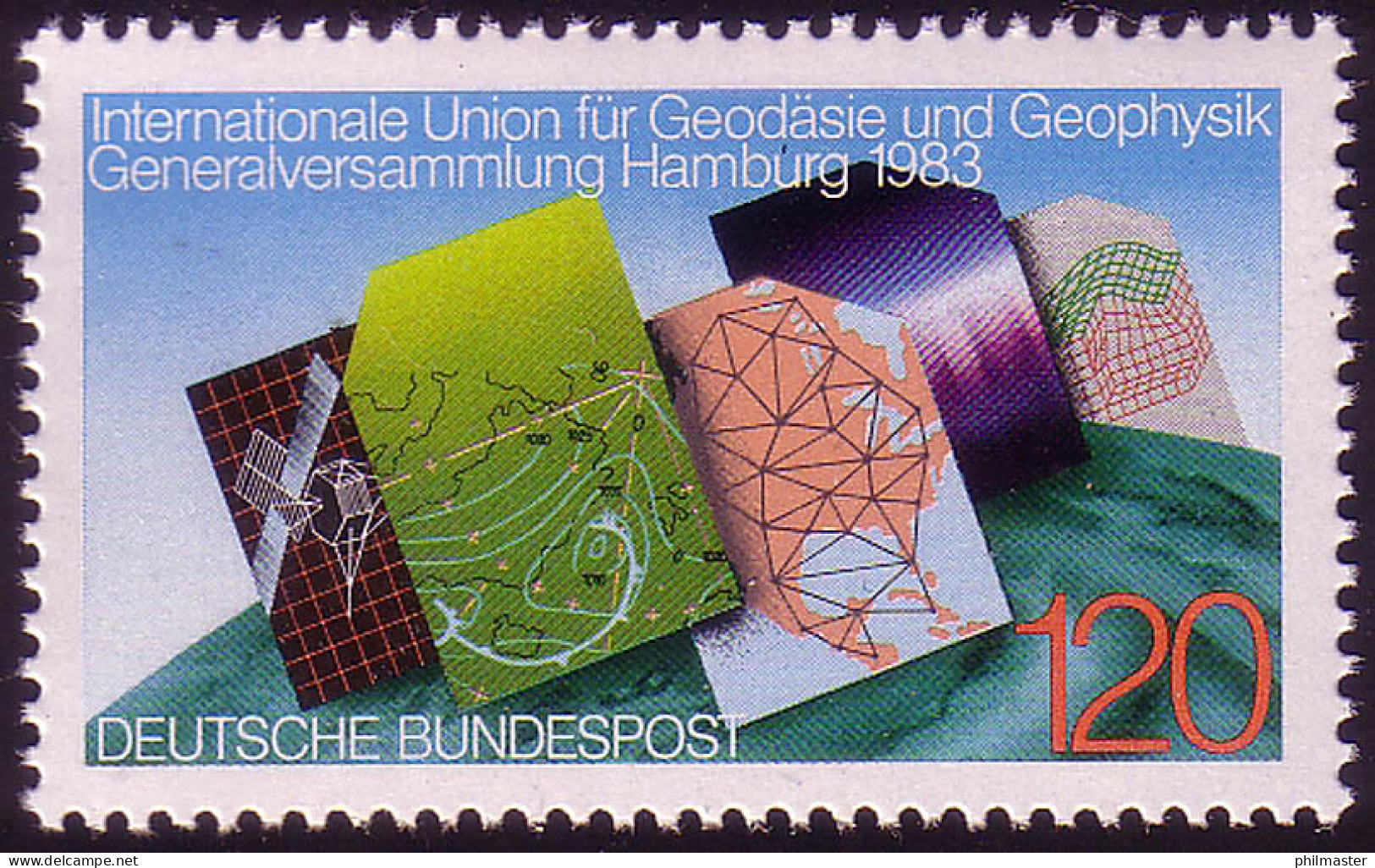 1187 Geodäsie Und Geophysik ** Postfrisch - Neufs