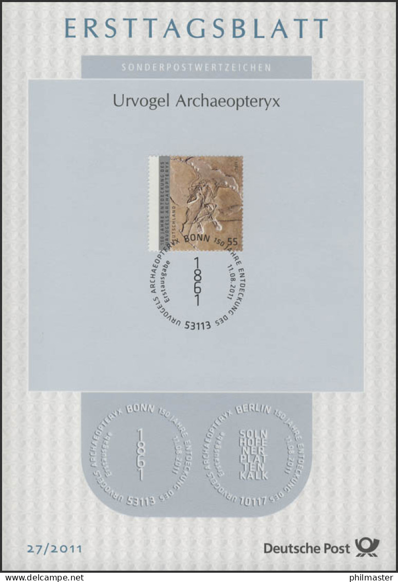 ETB 27/2011 Urvogel Archaeopteryx - 2011-…