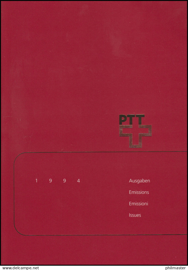 PTT-Jahrbuch Schweiz 1994, Postfrisch - Lotes/Colecciones