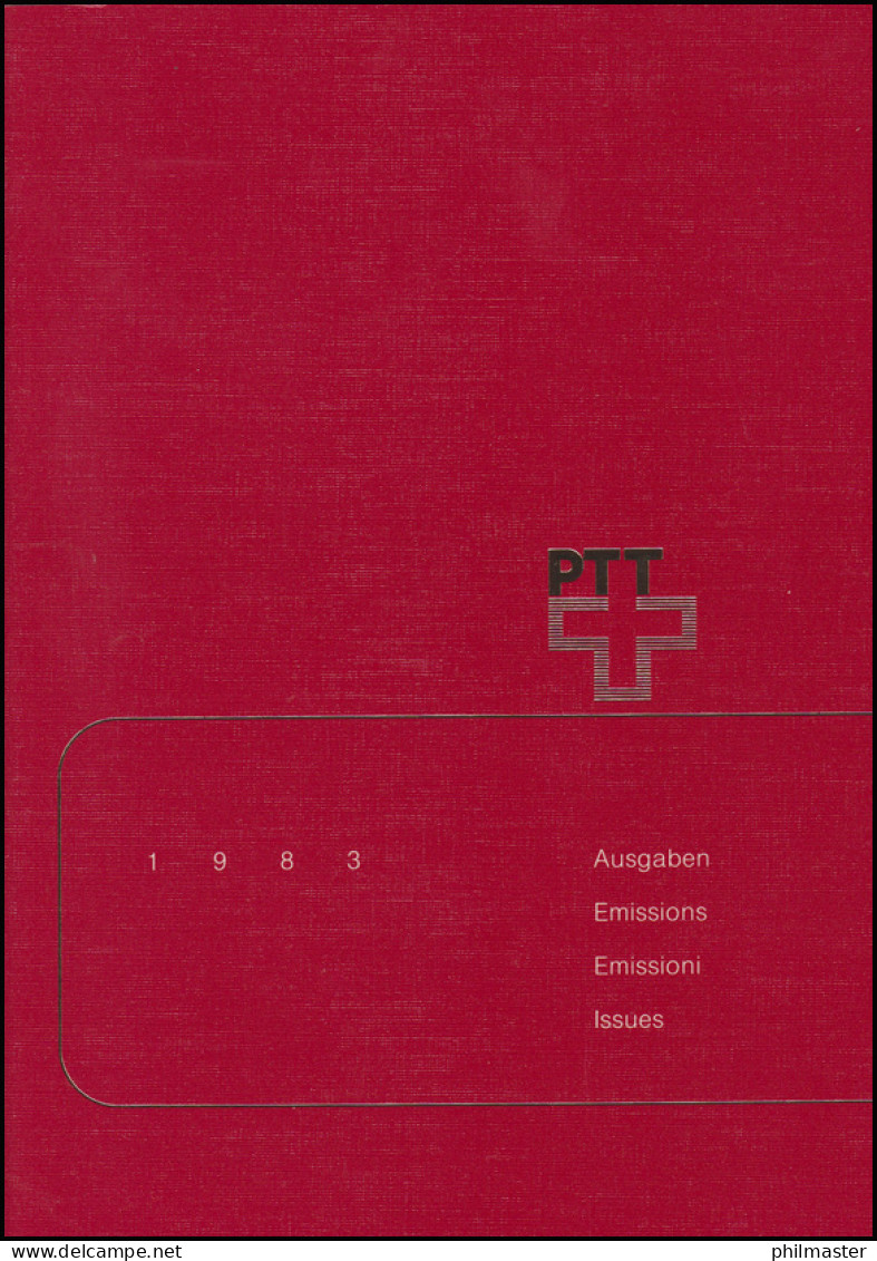 PTT-Jahrbuch Schweiz 1983, Postfrisch - Sammlungen