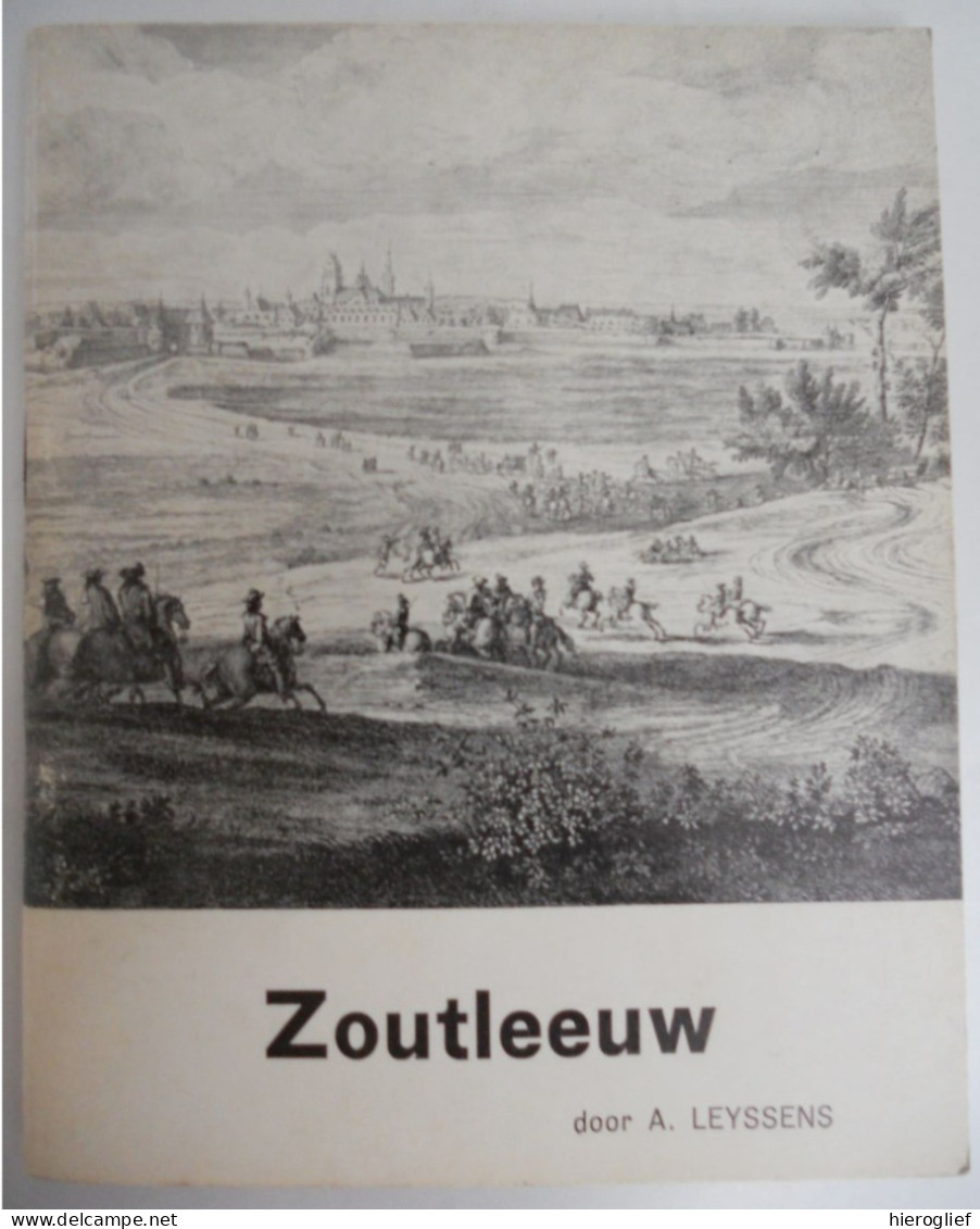 ZOUTLEEUW Kunstschrijn Van Brabant Door A. Leyssens Vlaams Brabant Léau Geschiedenis Architectuur Kunst - Geschiedenis