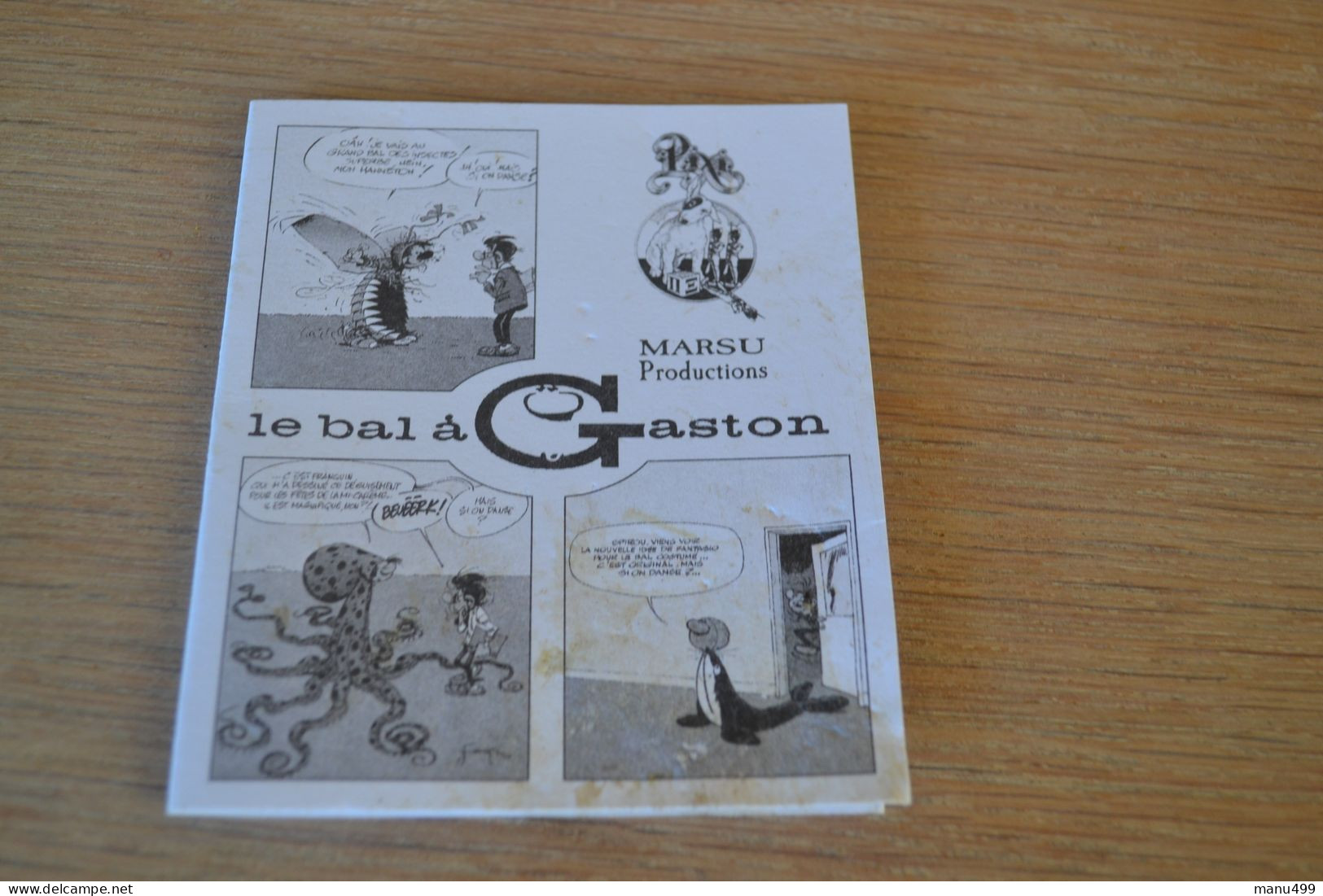 Pixi Gaston Lagaffe 3750 Déguisé En Otarie - Otros & Sin Clasificación