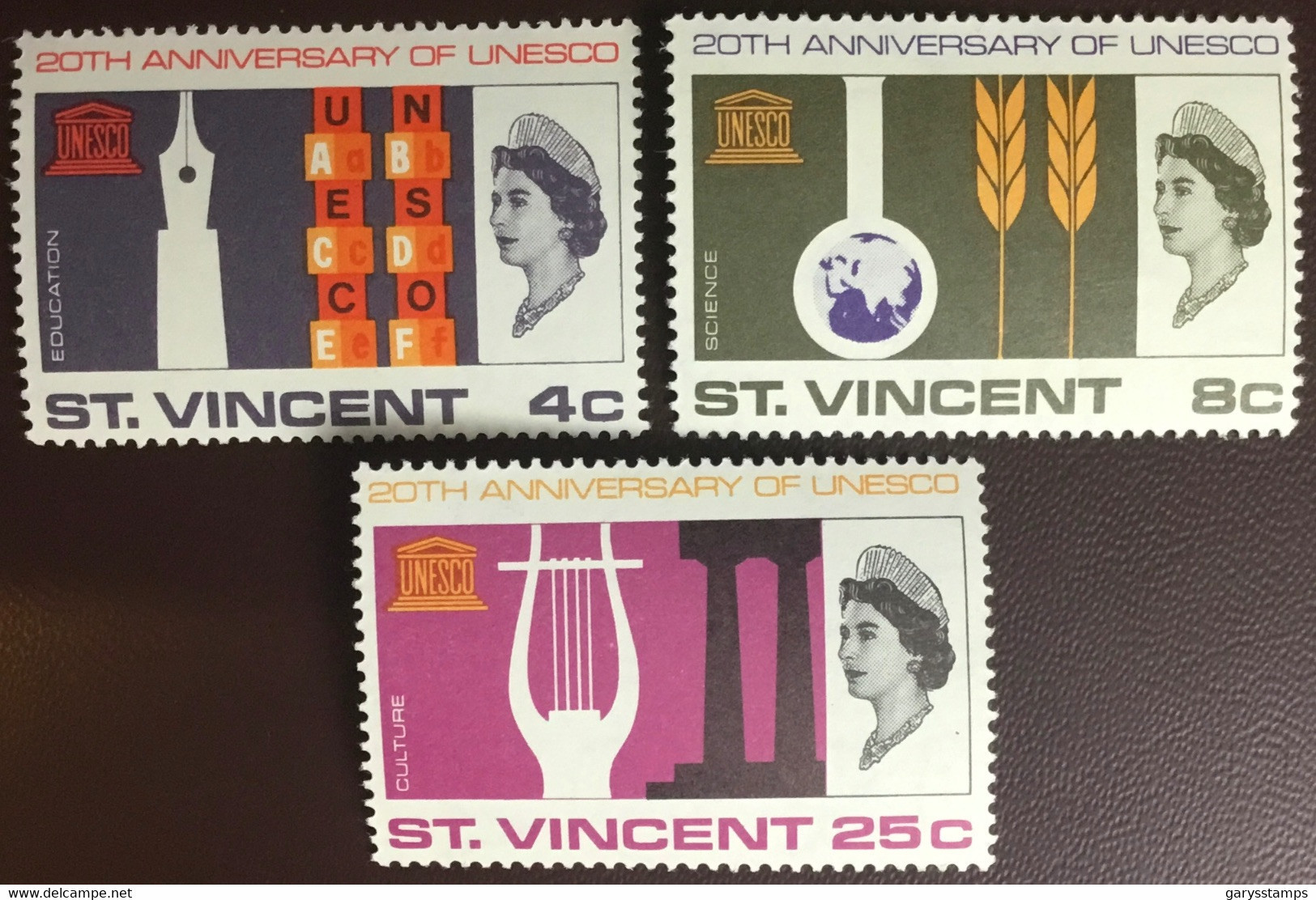 St Vincent 1966 UNESCO MNH - St.Vincent (...-1979)