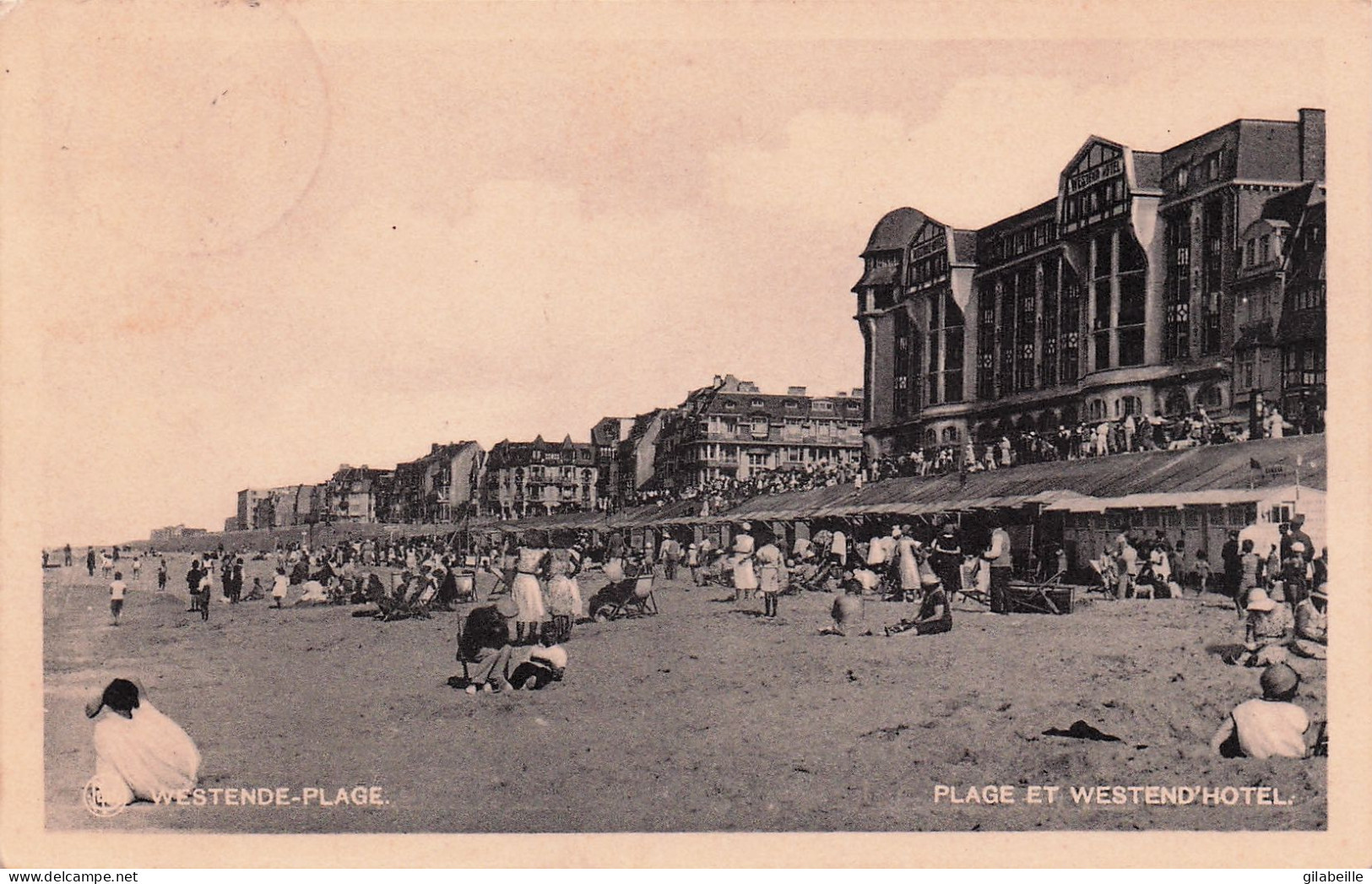 WESTENDE PLAGE - Plage Et Westend'hotel - Westende