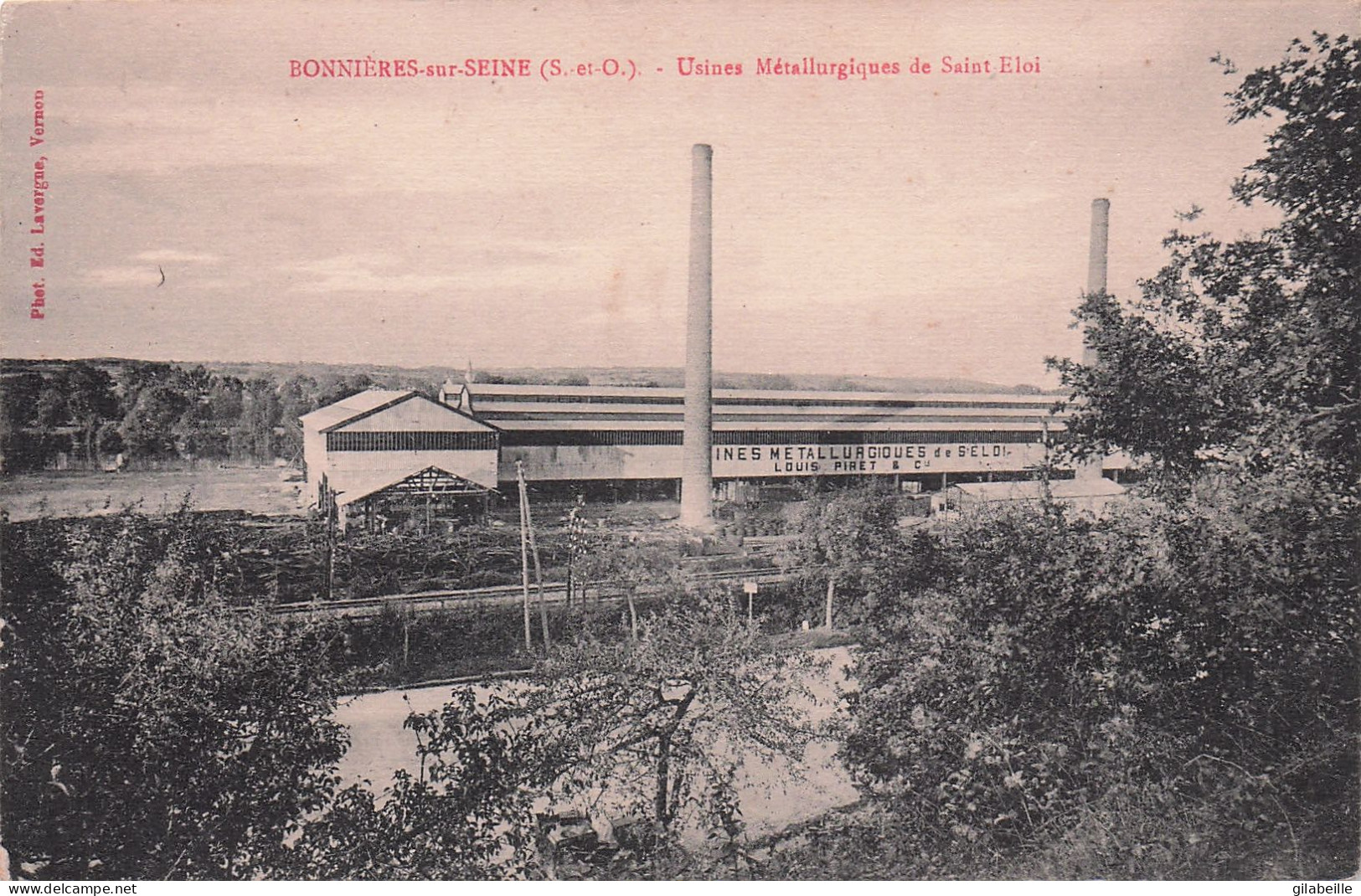78 - BONNIERES Sur SEINE - Usines Metallurgiques De Saint Eloi - Bonnieres Sur Seine
