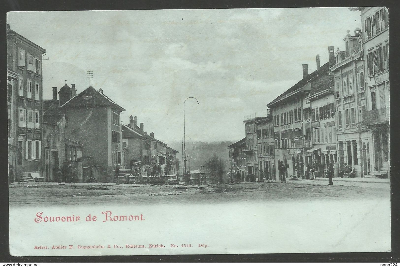 Carte P De 1900 ( Souvenir De Romont ) - Romont