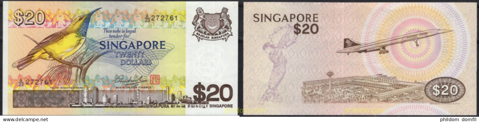 8615 SINGAPUR 1979 20 DOLLARS SINGAPORE 1979 - Singapur