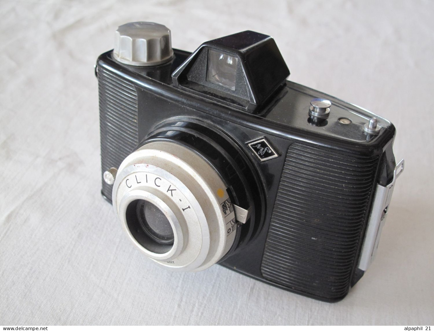 Agfa Click-I, Medium Format, Plastic (1958) - Cámaras Fotográficas