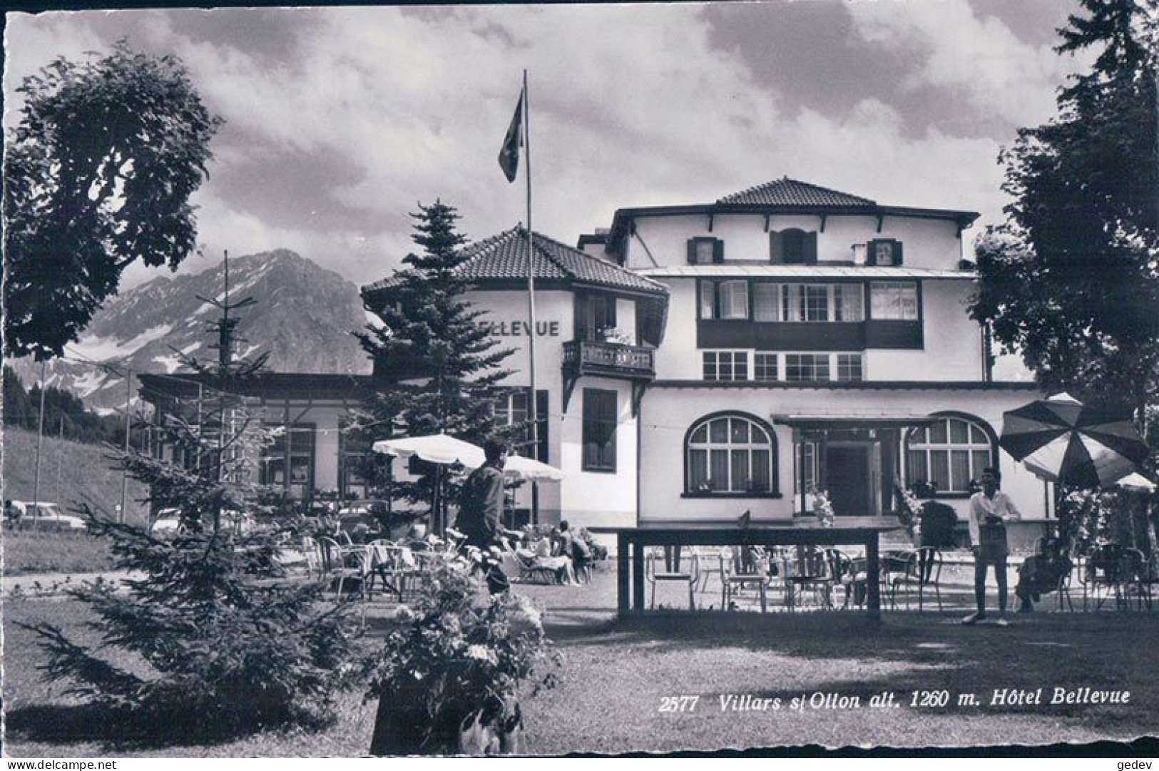 Villars Sur Ollon VD, Hôtel Bellevue (2077) - Villars-Chesières