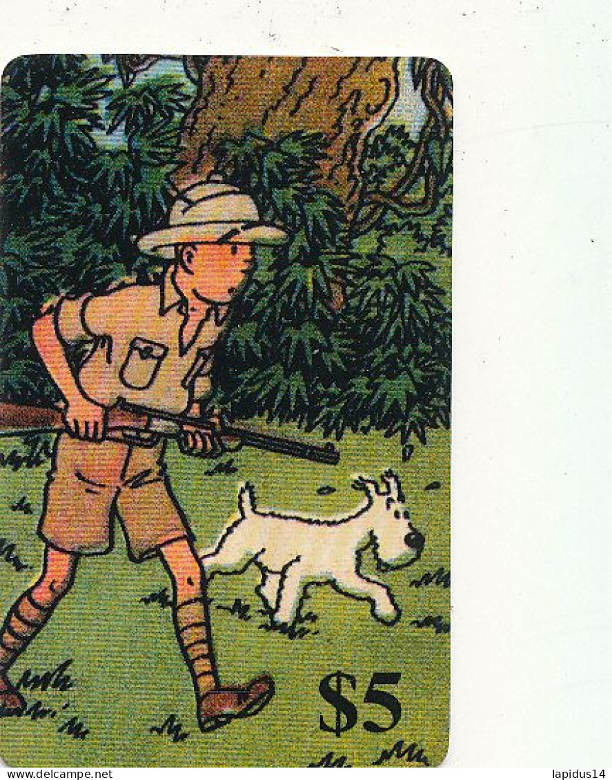 TE 09 / TELECARTE  TINTIN  MILOU TIRAGE 500 EX - BD