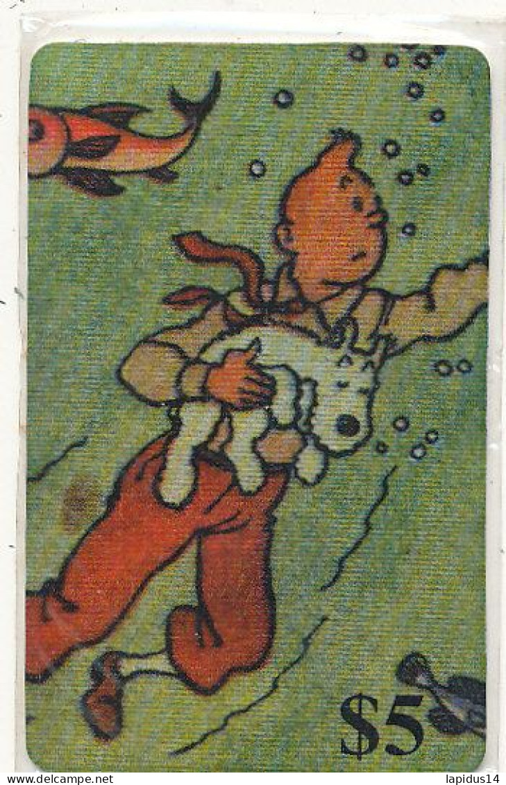 TE 10 / TELECARTE  TINTIN  MILOU TIRAGE 500 EX - Fumetti