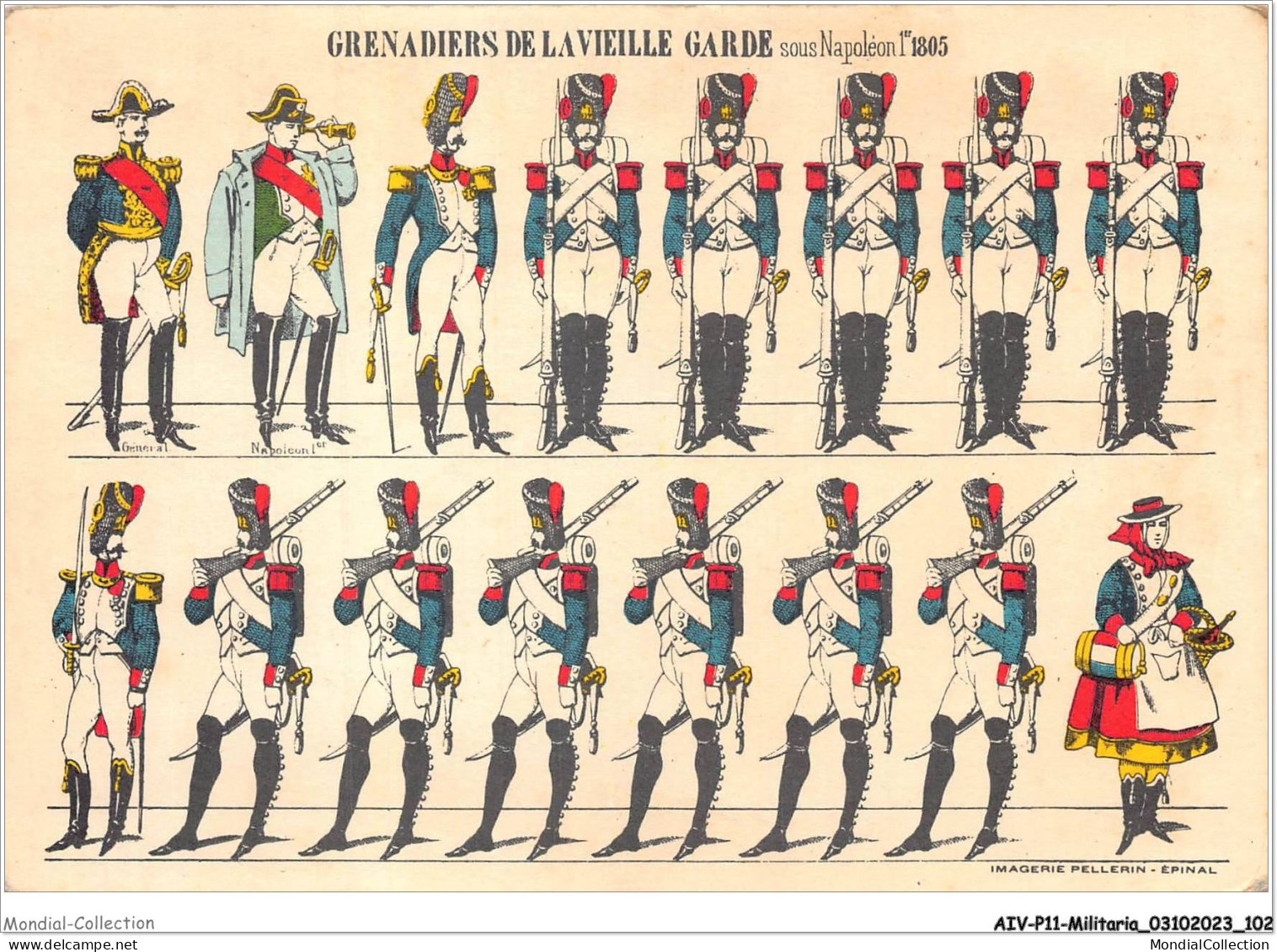 AIVP11-1100 - MILITARIA - GRENADIERS DE LA VIEILLE GARDE  - Uniformi
