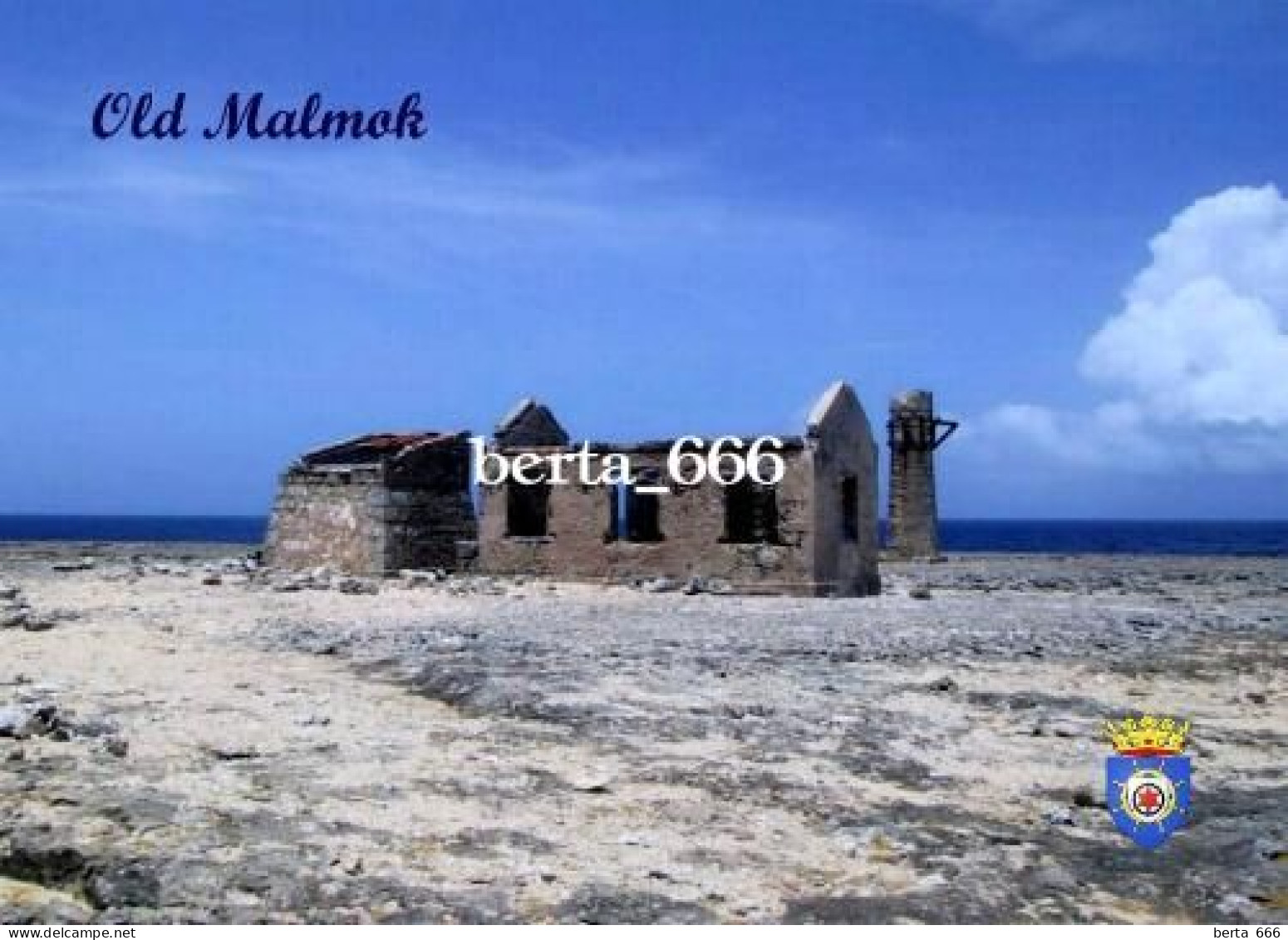 Bonaire Old Malmok Lighthouse New Postcard - Bonaire