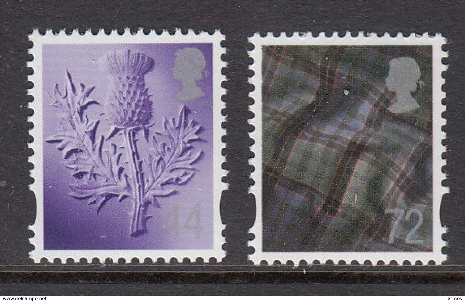 Great Britain MNH Michel Nr 90/91 From 2006 Scotland - Local Issues