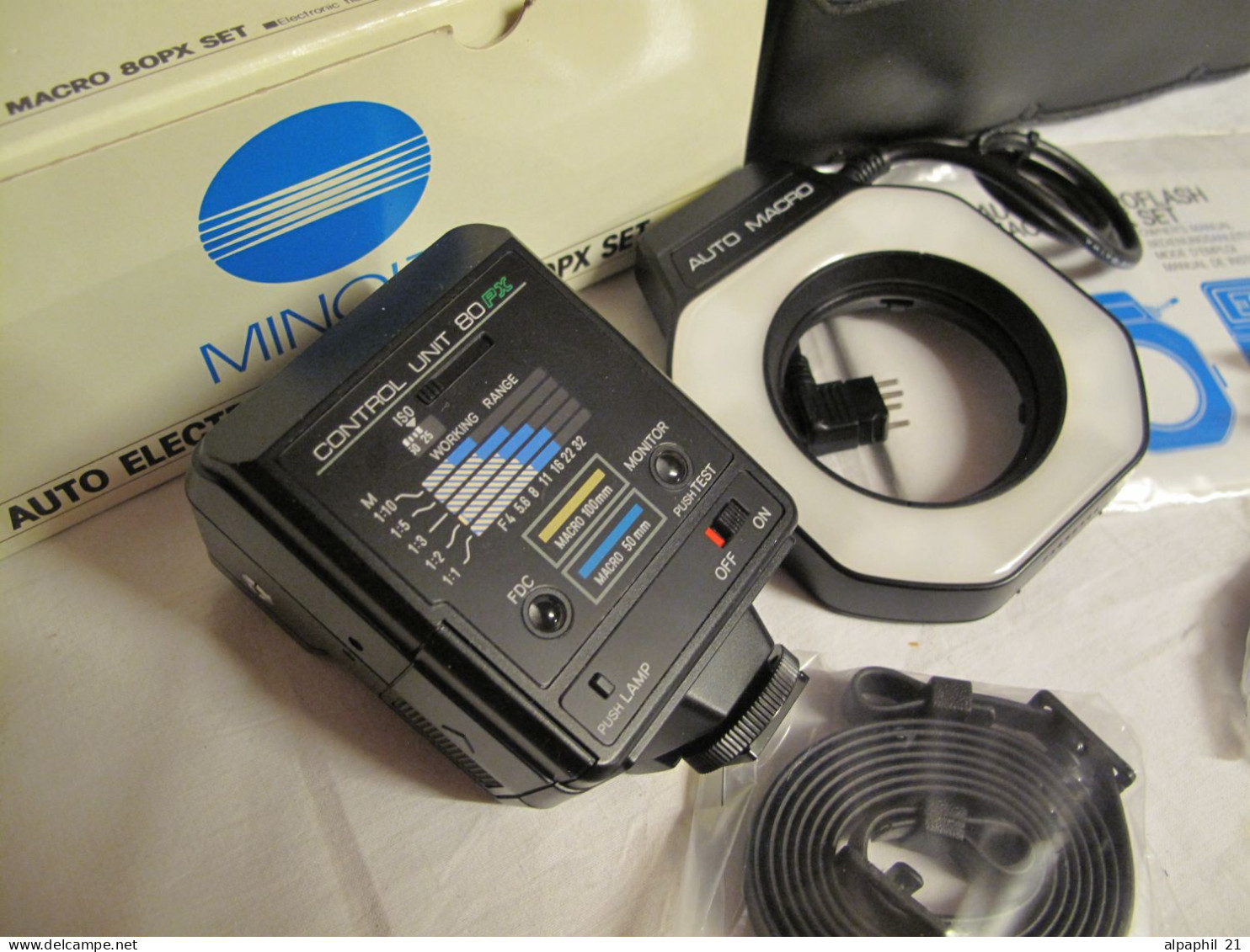 Minolta Electroflash Macro 80 PX, New - Material Y Accesorios