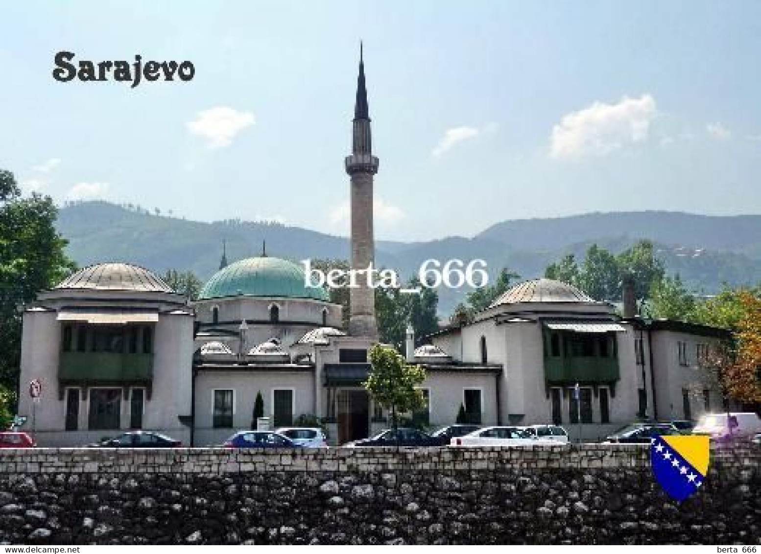 Bosnia And Herzegovina Sarajevo Mosque New Postcard - Bosnie-Herzegovine