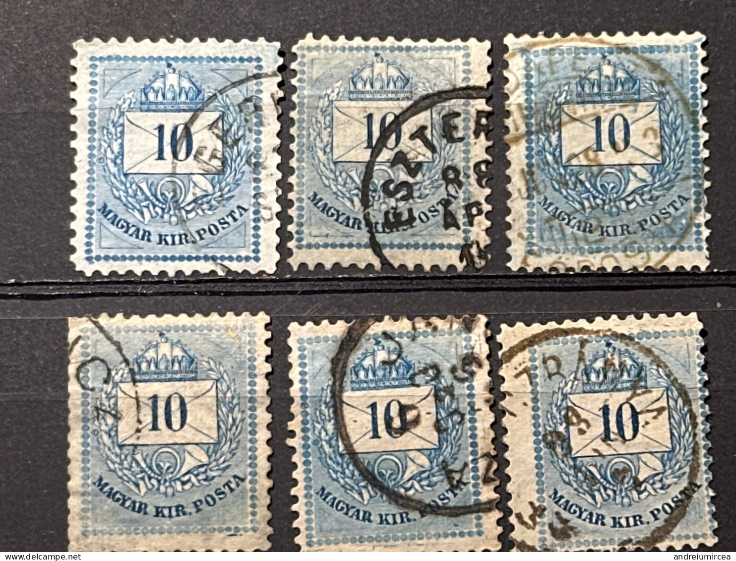 10 Kr. Used. X 6 - Autres & Non Classés