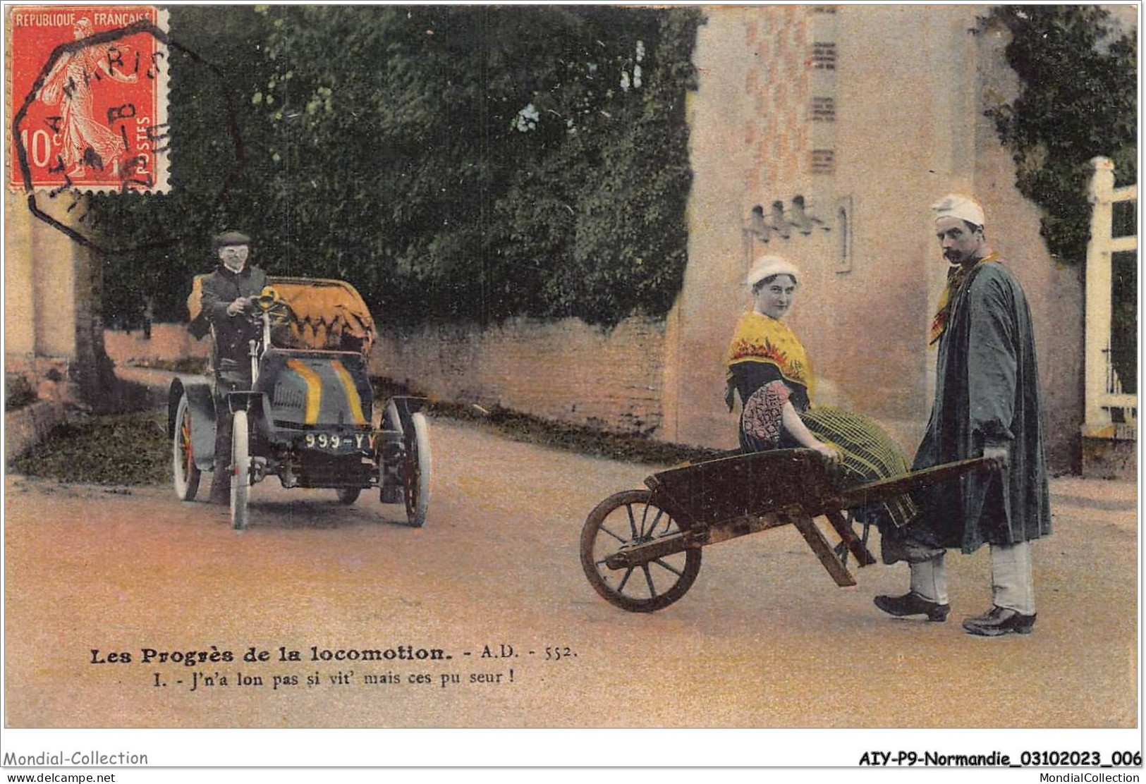 AIYP9-NORMANDIE-0785 - LES PROGRES DE LA LOCOMOTION AUTO TACOT - Basse-Normandie