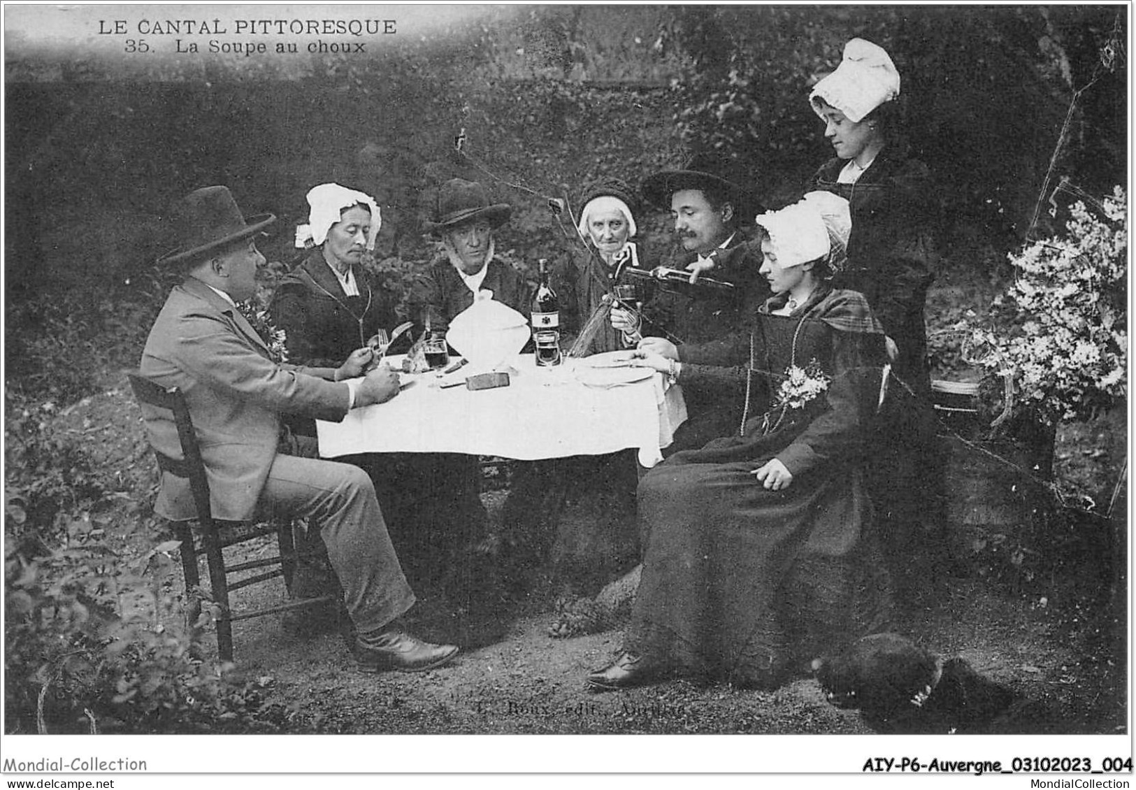 AIYP6-AUVERGNE-0514 - LE CANTAL PITTORESQUE - La Soupe Au Choux - Auvergne