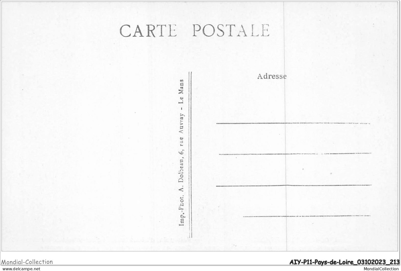 AIYP11-PAYS-DE-LOIRE-1120 - COSTUME SARTHOIS - Le Pere QUERU Et Maitresse Chantepie - Fais Point D'triche Toujou - Pays De La Loire