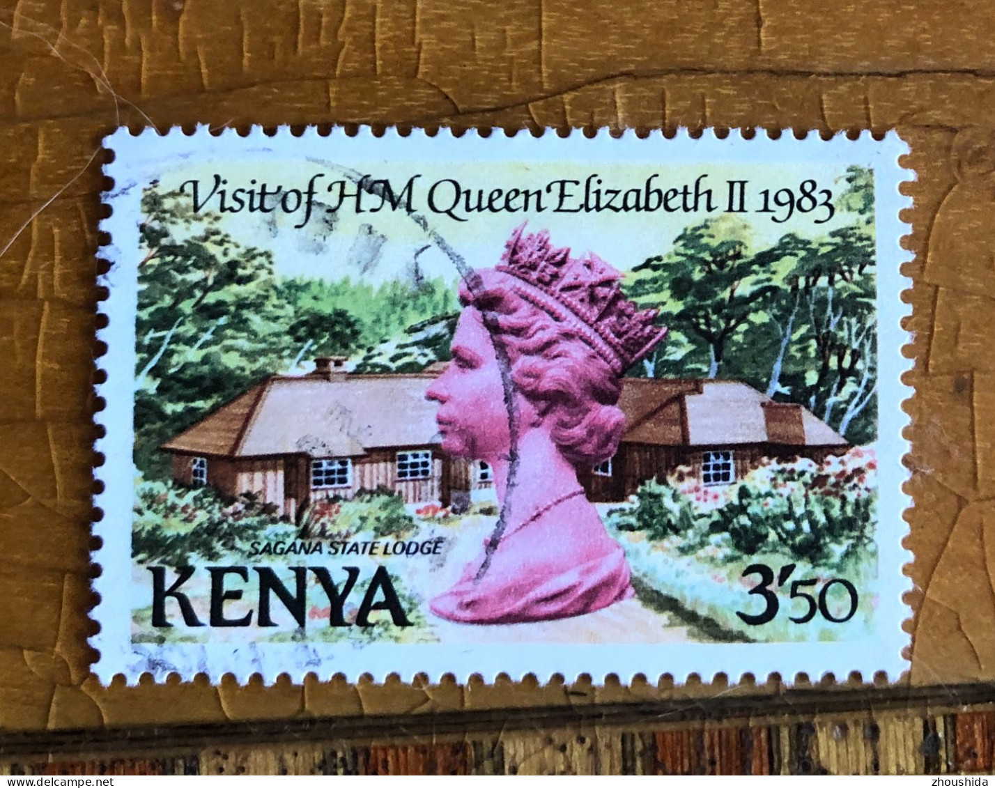 Kenya Queen 3.5SH Fine Used - Kenya (1963-...)