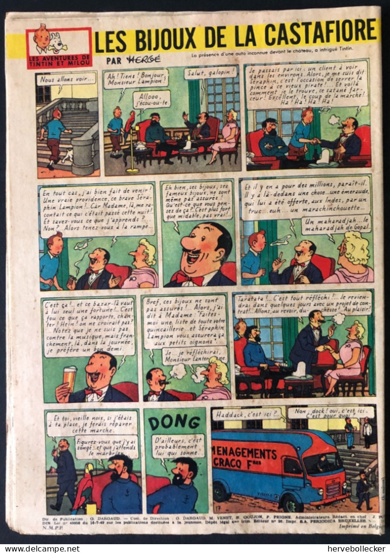 TINTIN Le Journal Des Jeunes N° 681 - 1961 - Tintin