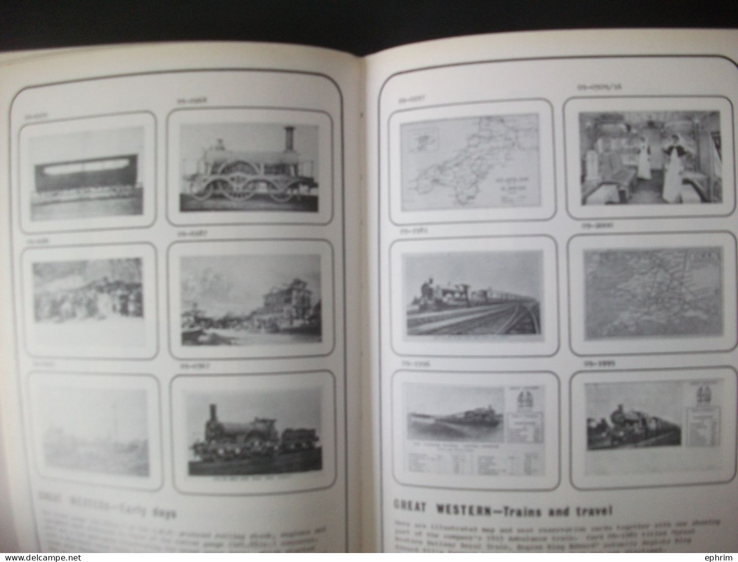 Official Railway Postcards Of British Isles Barry Cambrian Corris Great Central Western Vale Of Rheidol Catalogue 1981 - Bücher & Kataloge