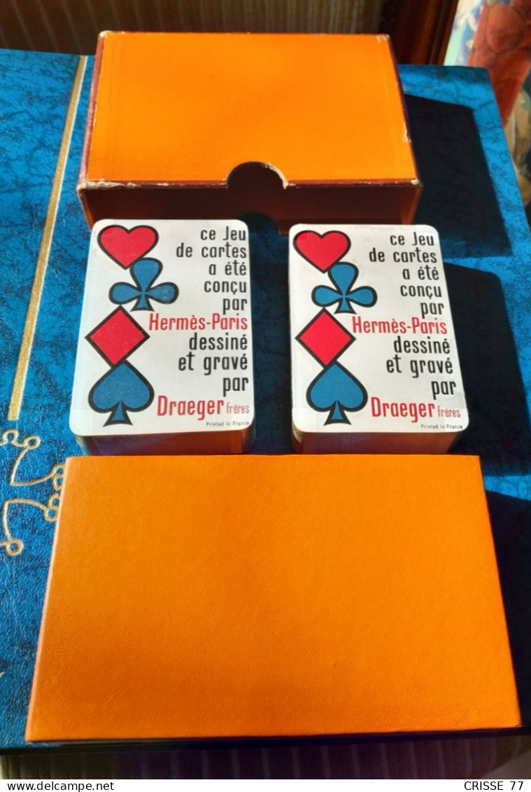 Hermés    Coffret étui  De Cartes A Jouer - Playing Cards (classic)