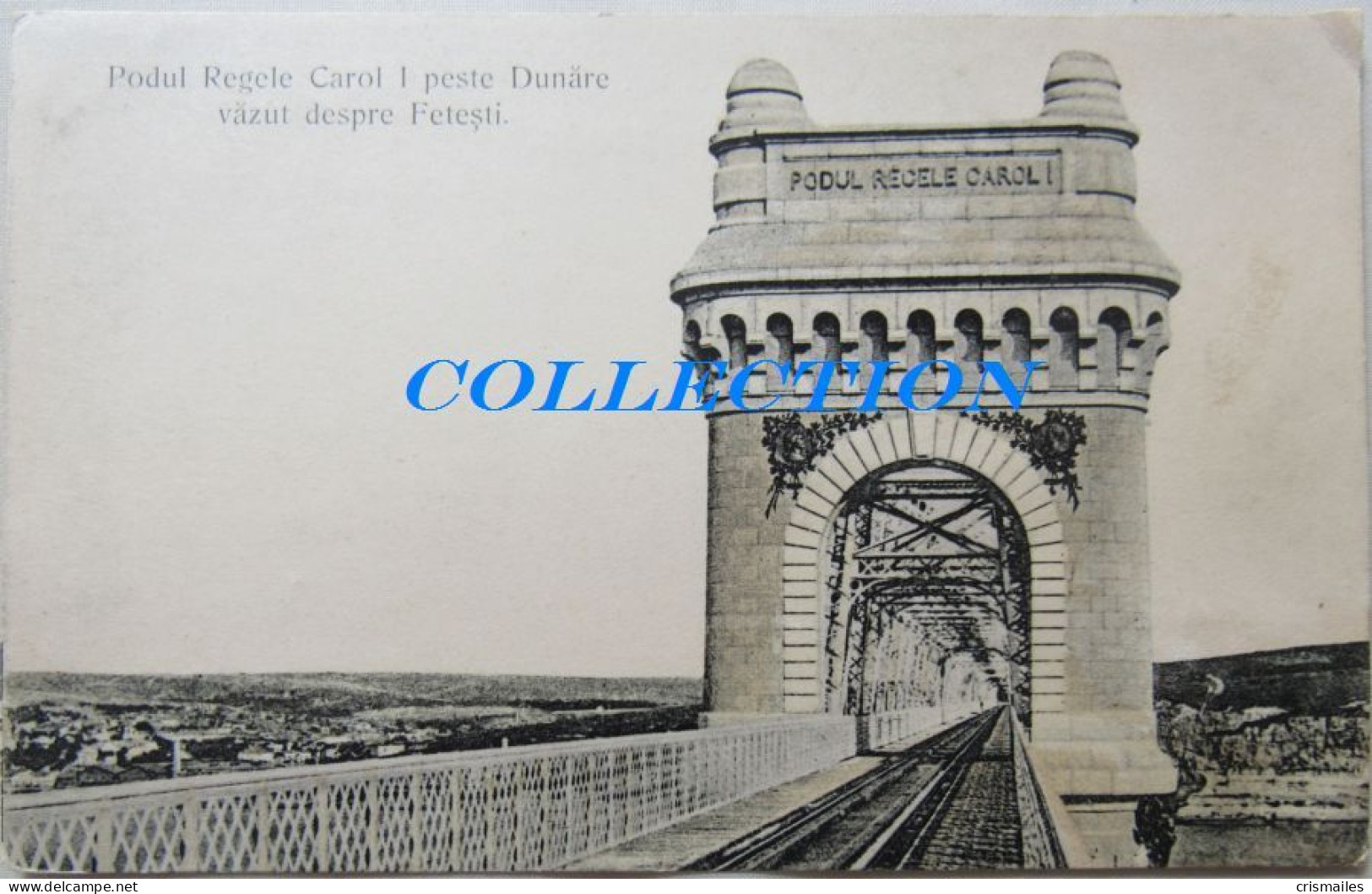 CONSTANTA CERNAVODA Bridge 1900, Podul CAROL I Despre Fetesti, Necirculata - Rumänien