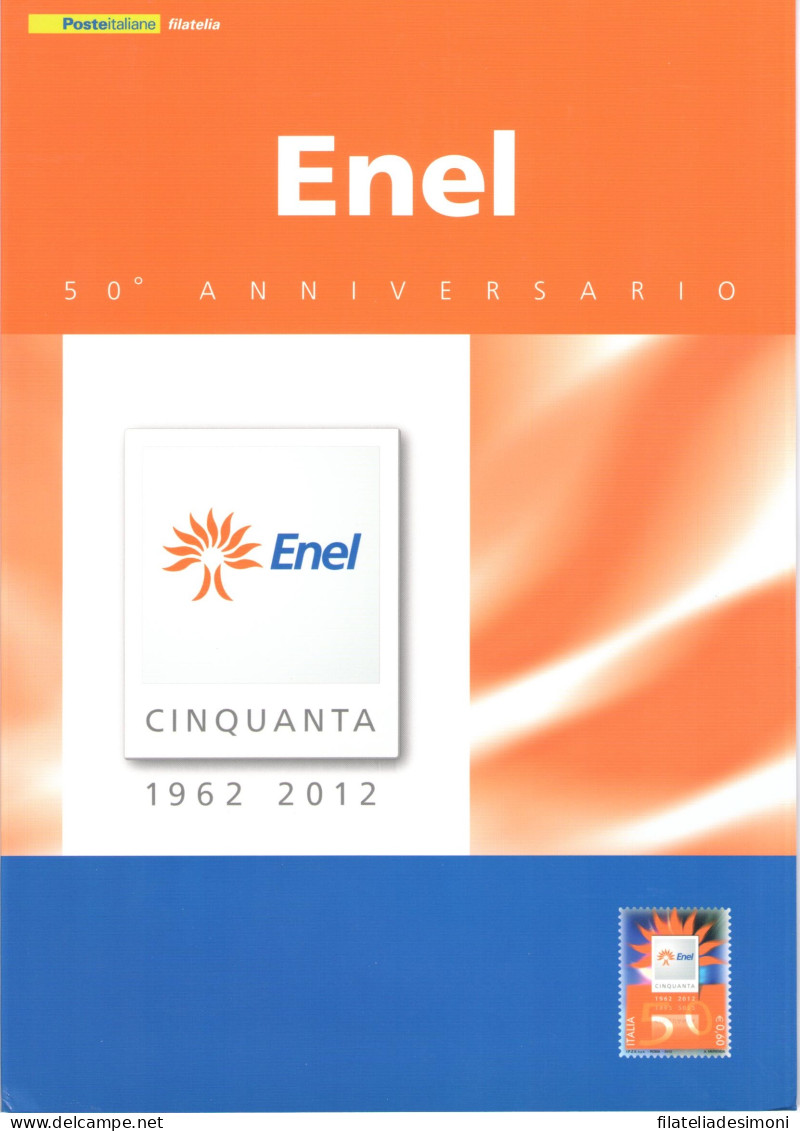 2012 Italia - Repubblica, Folder - Enel N. 329 - MNH** - Folder