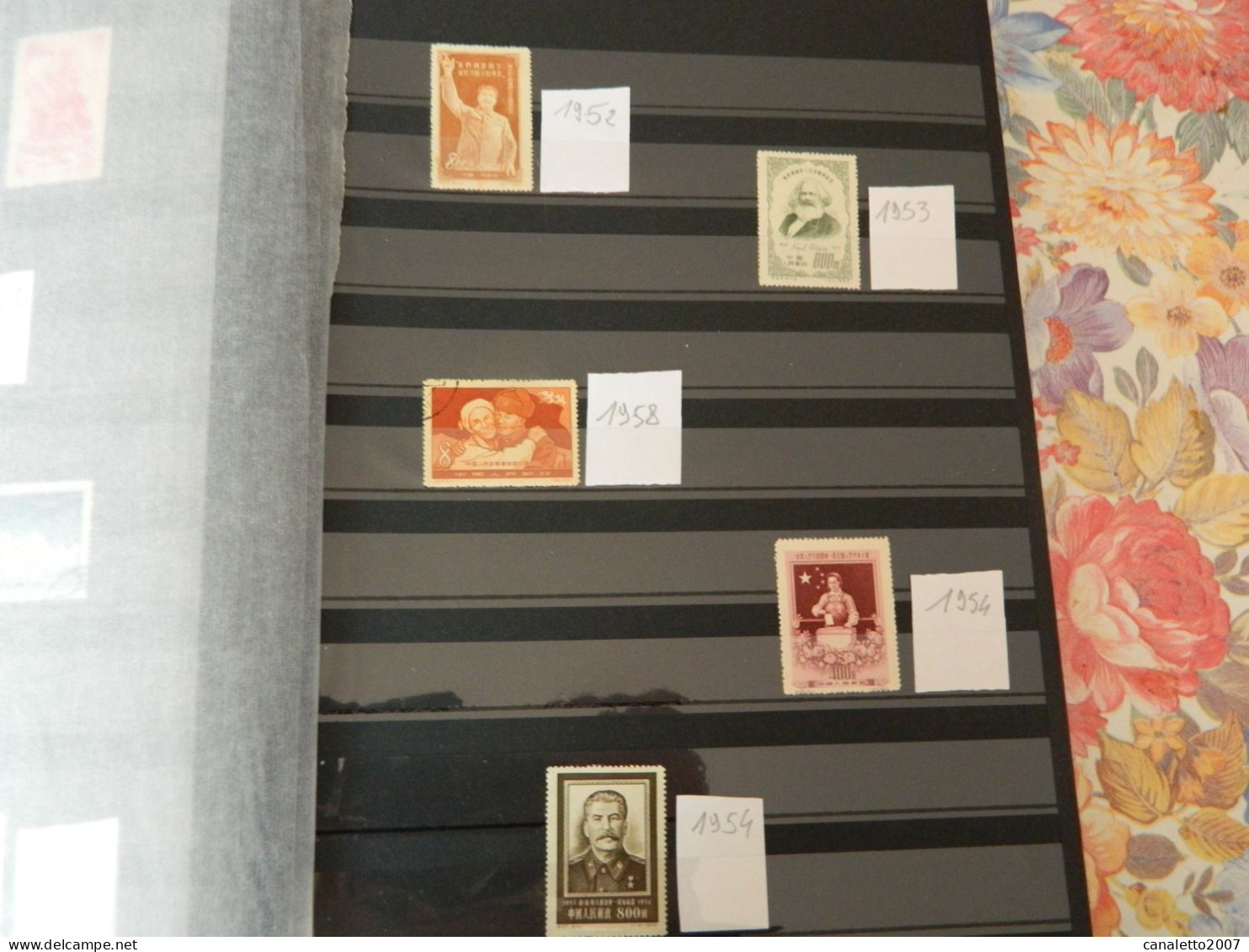 CHINE:TRES BEAU LOT DE 121  TIMBRES DE CHINE TOUTES EPOQUES