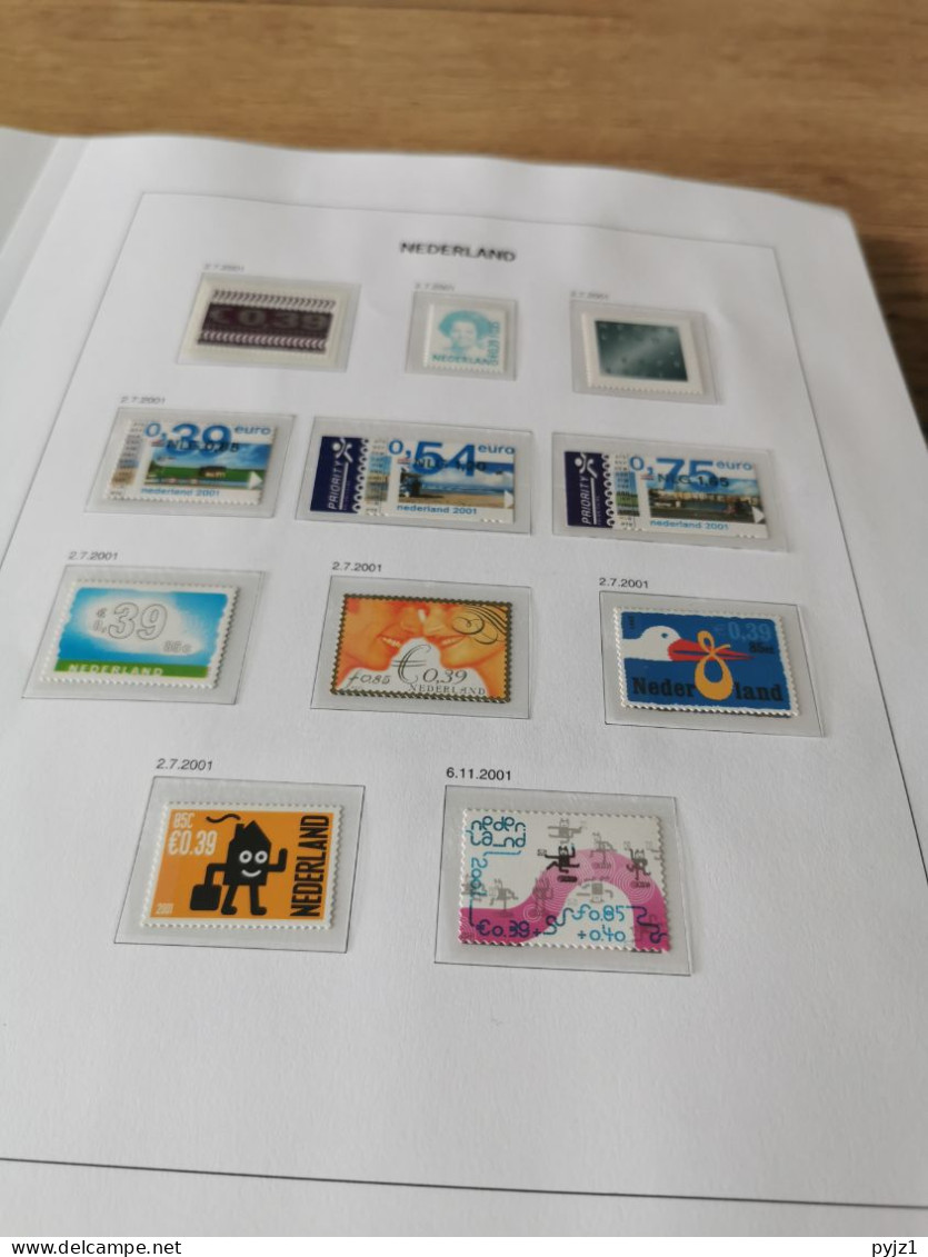 2001 MNH  Netherlands According To DAVO  Postfris** - Années Complètes