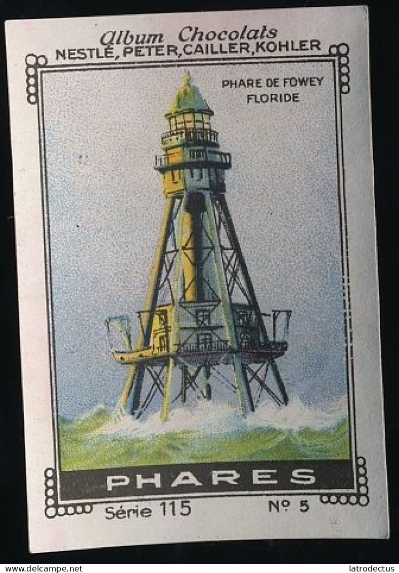 Nestlé - 115 - Phares, Lighthouses - 5 - Phare De Fowey, Florida, Florida U.S.A. - Nestlé