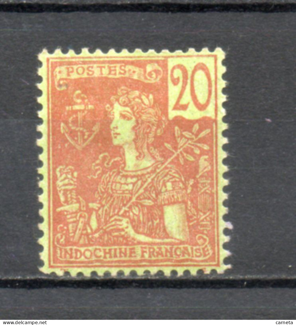 INDOCHINE  N° 30   NEUF AVEC CHARNIERE  COTE 4.30€     TYPE GRASSET - Unused Stamps