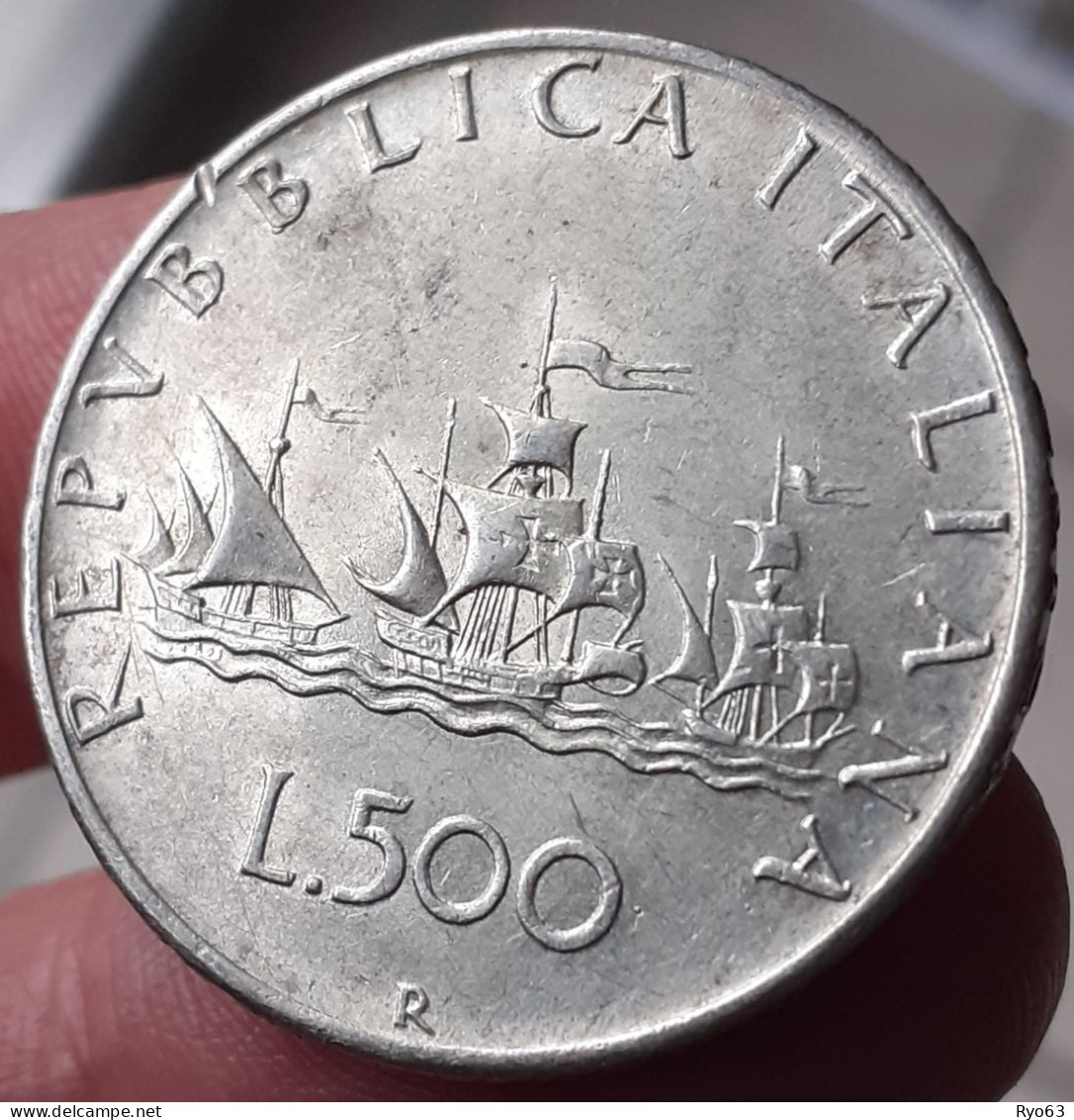 Monnaie 500 Lires 1960 R Italie - 500 Liras