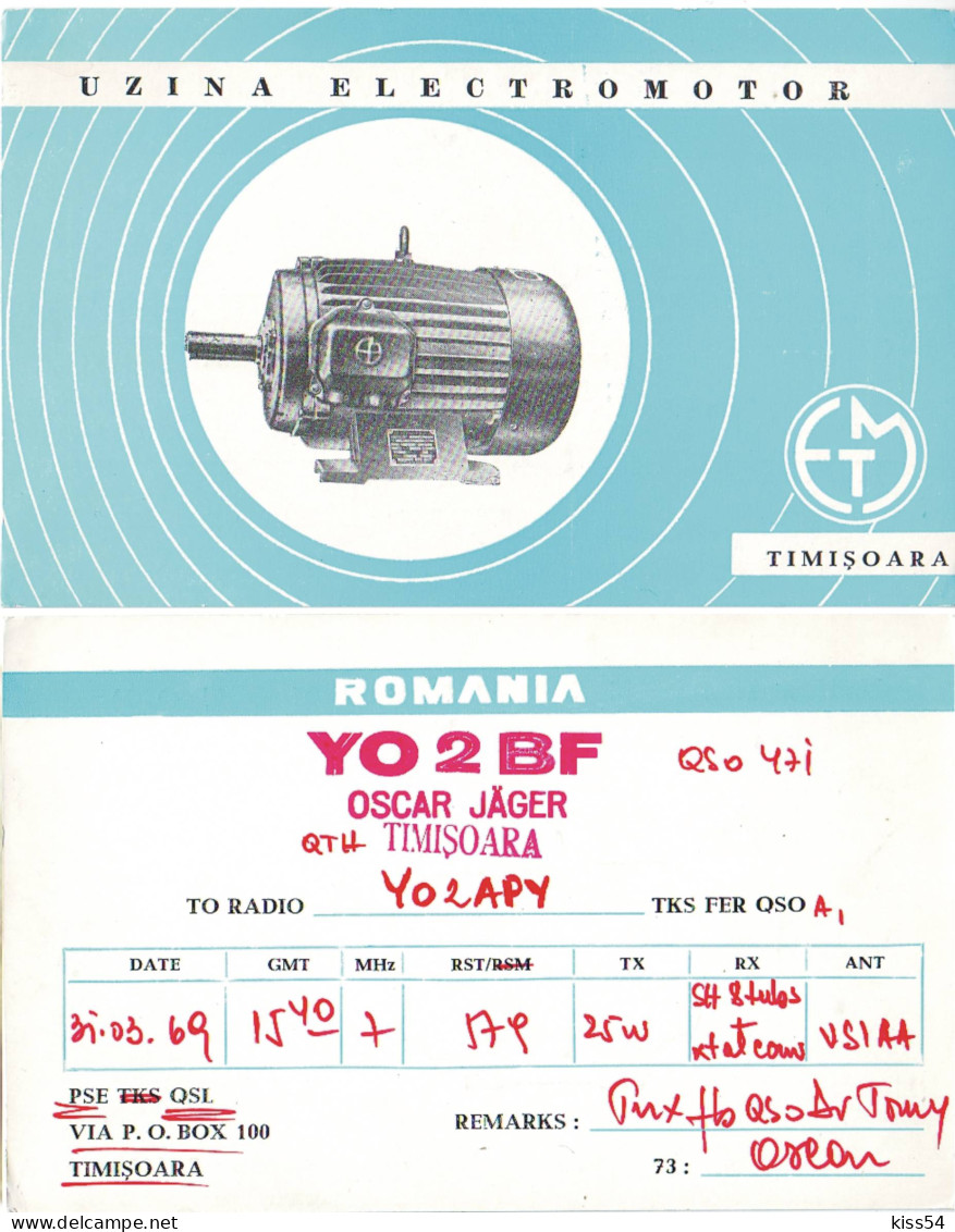 Q 11 - 91 Radio, ROMANIA - 1969 - Radio Amatoriale