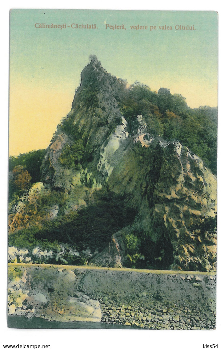 RO 43 - 13482 Valcea, CALIMANESTI, Pestera, Romania - Old Postcard - Used - 1910 - Rumänien