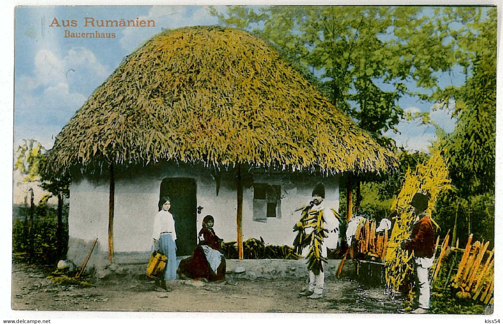 RO 43 - 7130 Country Life, Ethnic PEASANT, Romania - Old Postcad - Unused - Rumänien