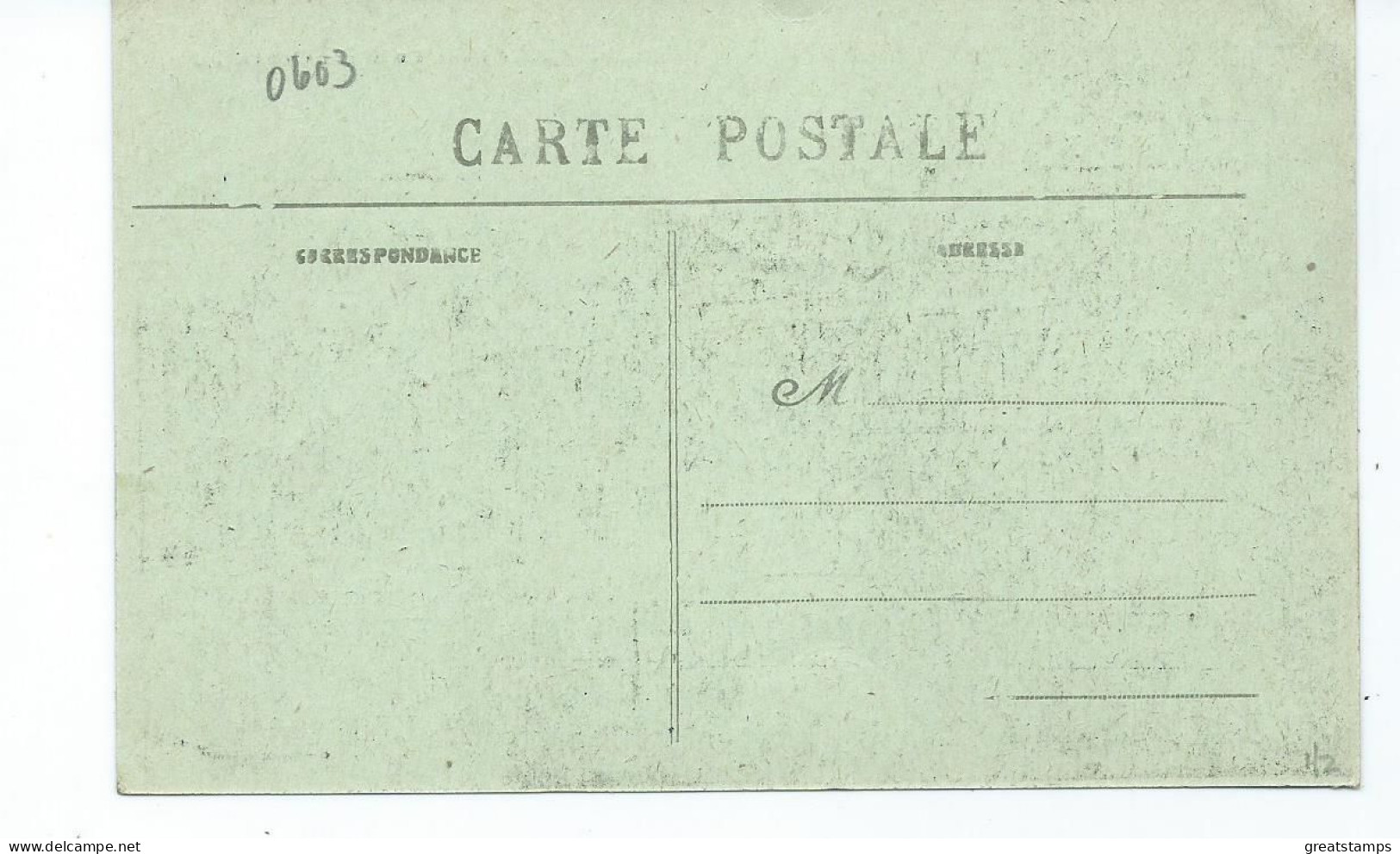 Railway Postcard France. E.s.calais  Railway Station Unused La Gare Centrale - Stazioni Con Treni