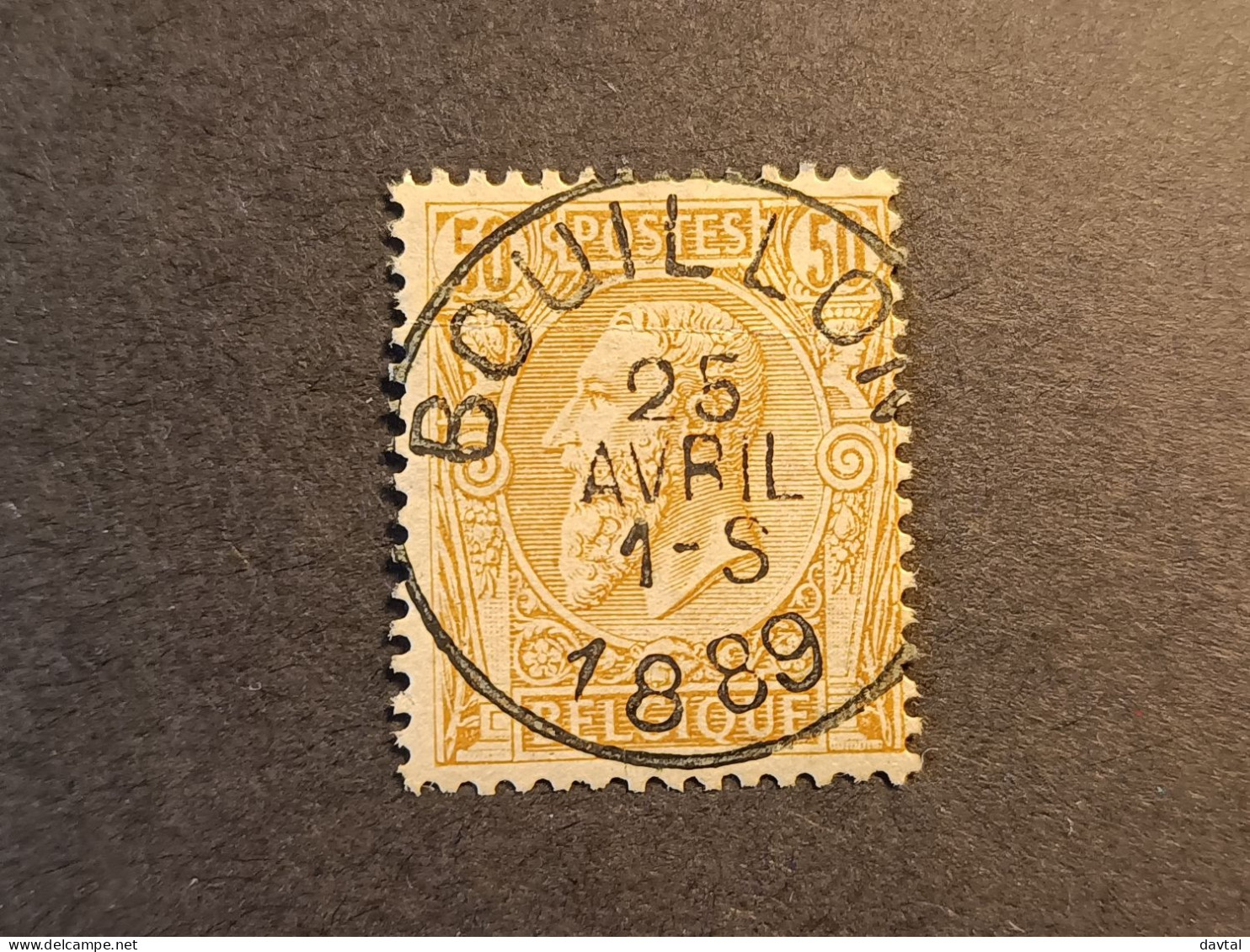 N 50a  Afst./Obl.  " BOUILLON " - 1884-1891 Leopold II.