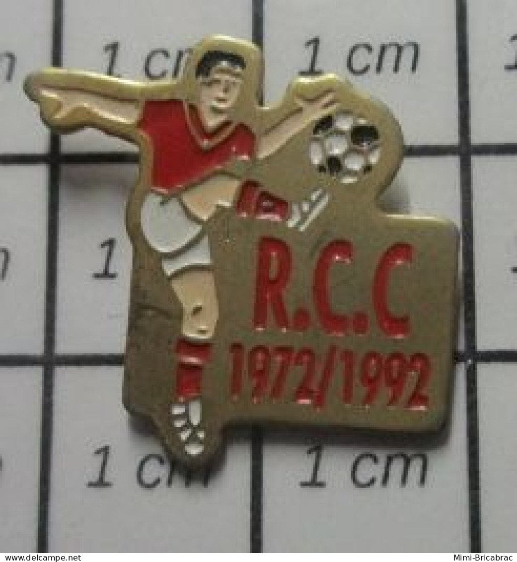 713B Pin's Pins / Beau Et Rare : SPORTS / CLUB FOOTBALL RCC 1972 1992 - Fussball