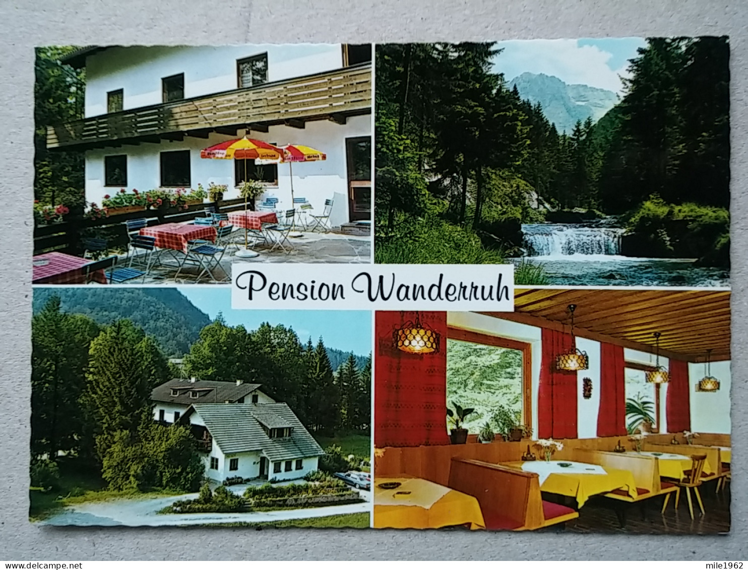 KOV 401-99 - AUSTRIA, GRUNAU IM ALMTAL, PENSION WANDERRUH - Gmunden