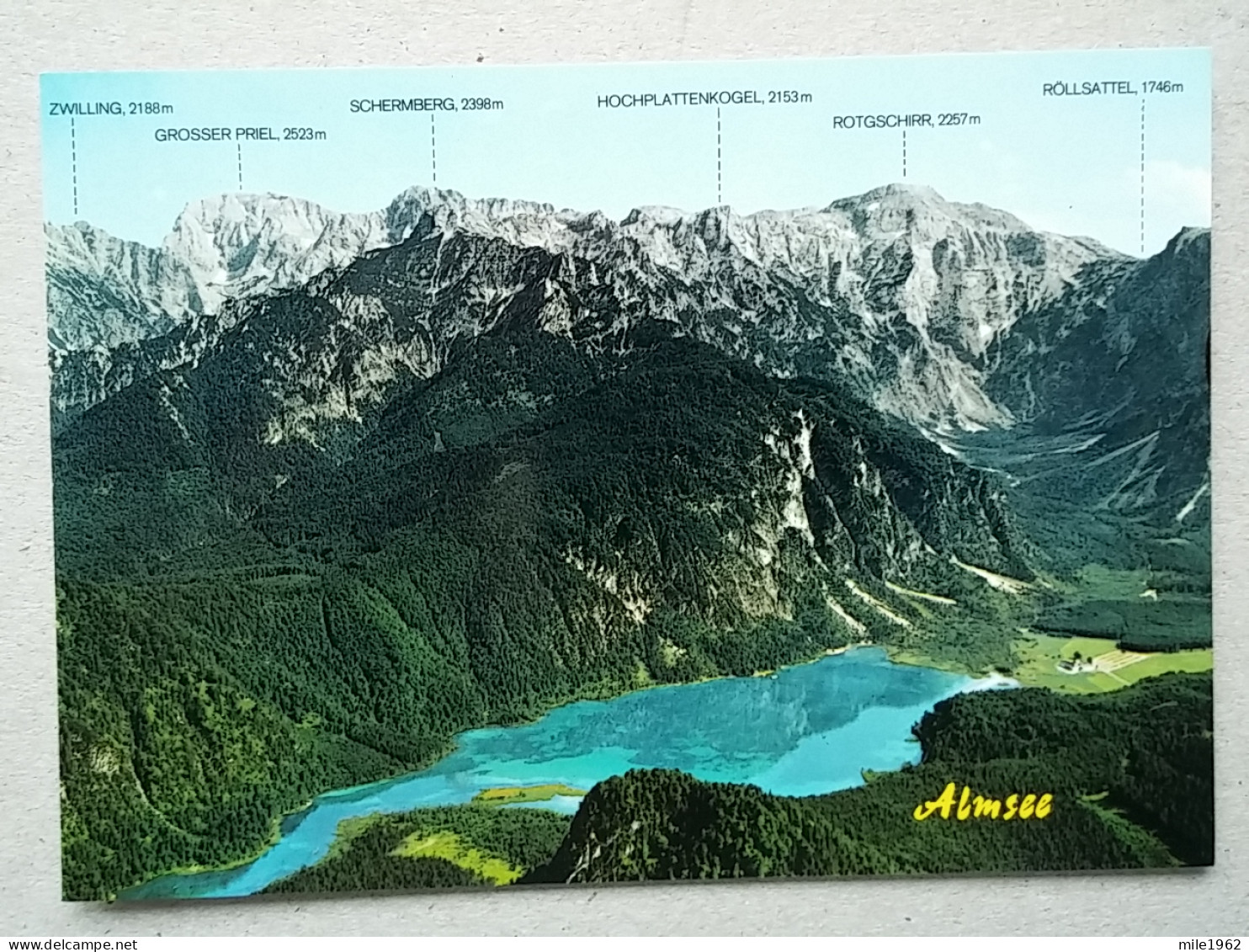 KOV 401-99 - AUSTRIA, GRUNAU IM ALMTAL, ALMSEE - Gmunden