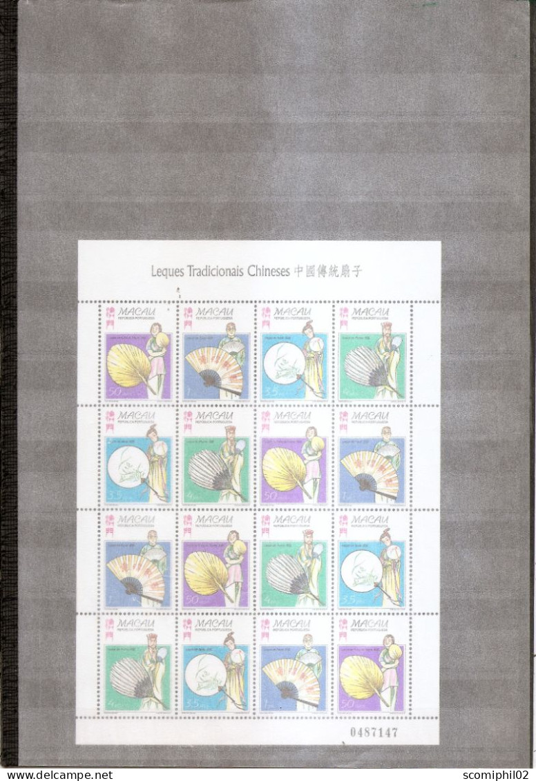 Macao ( 876/879 En Feuille XXX -MNH ) - Unused Stamps