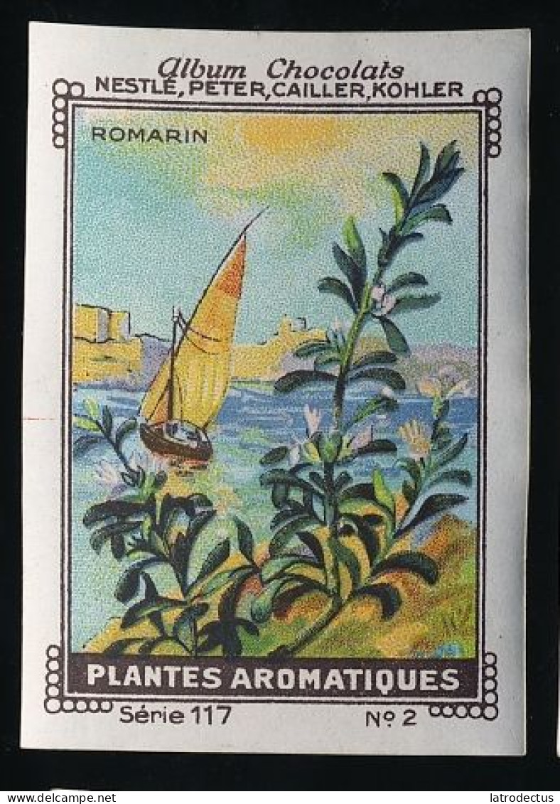 Nestlé - 117 - Plantes Aromatiques, Aromatic Plants - 2 - Romarin, Rosemary - Nestlé