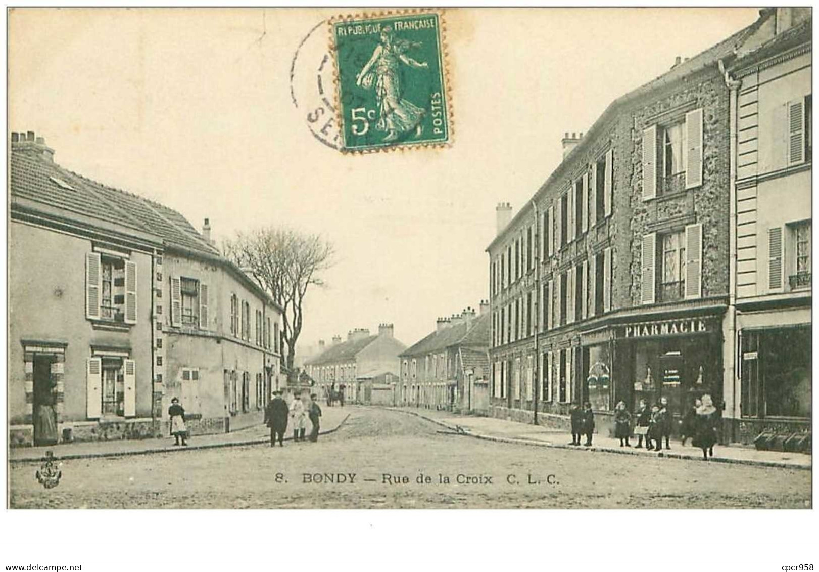 93 .n°39458 . Bondy. Rue De La Croix - Bondy