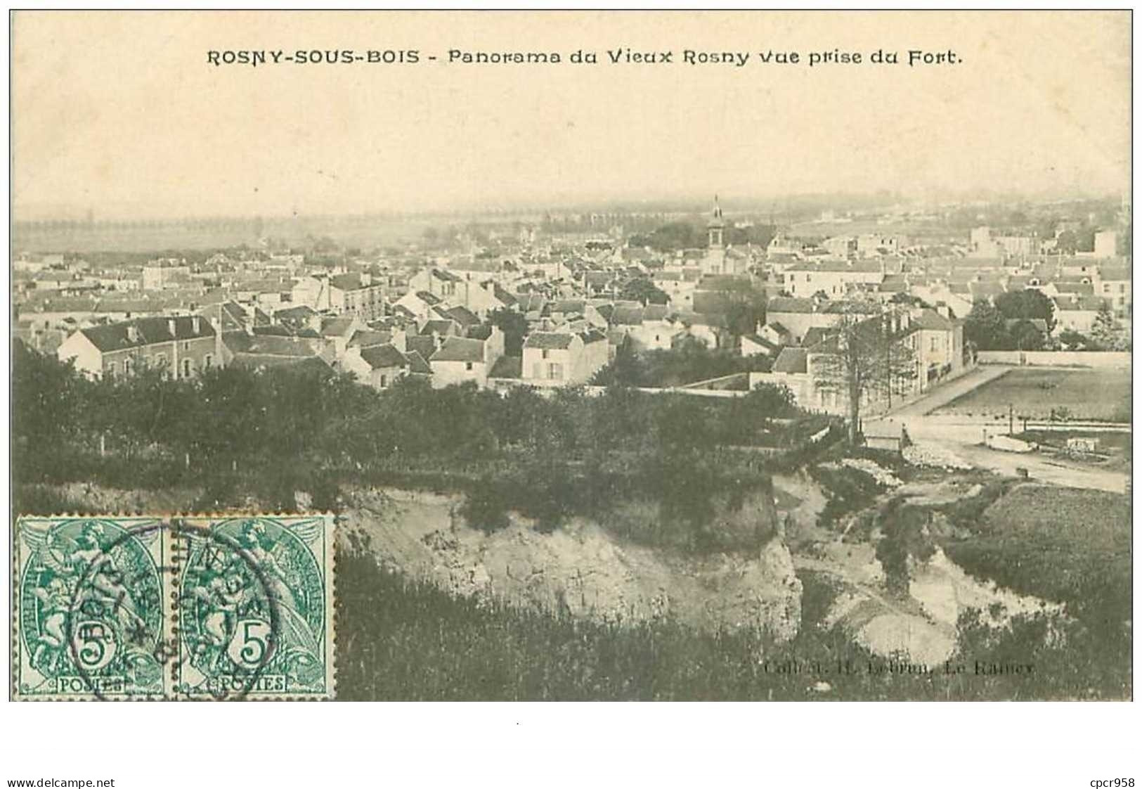 93 . N°38027.rosny Sous Bois.panorama - Rosny Sous Bois