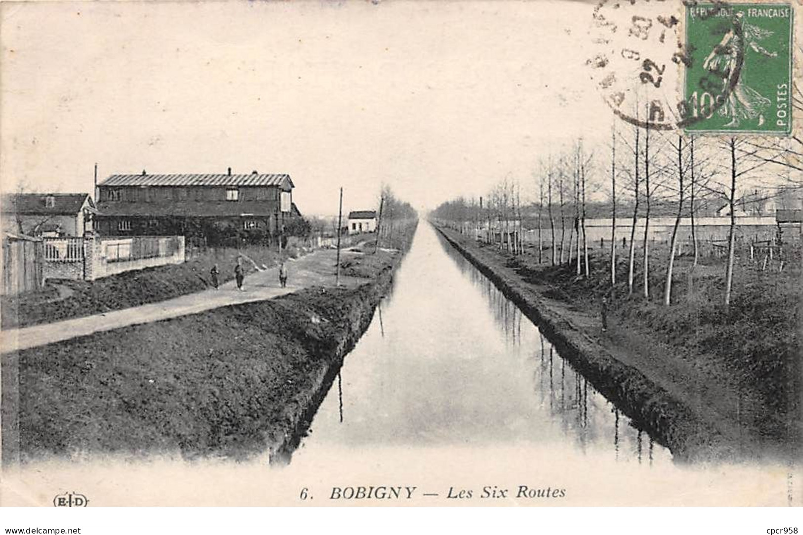 93 - N°75978 - BOBIGNY - Les Six Routes - ELD - Bobigny